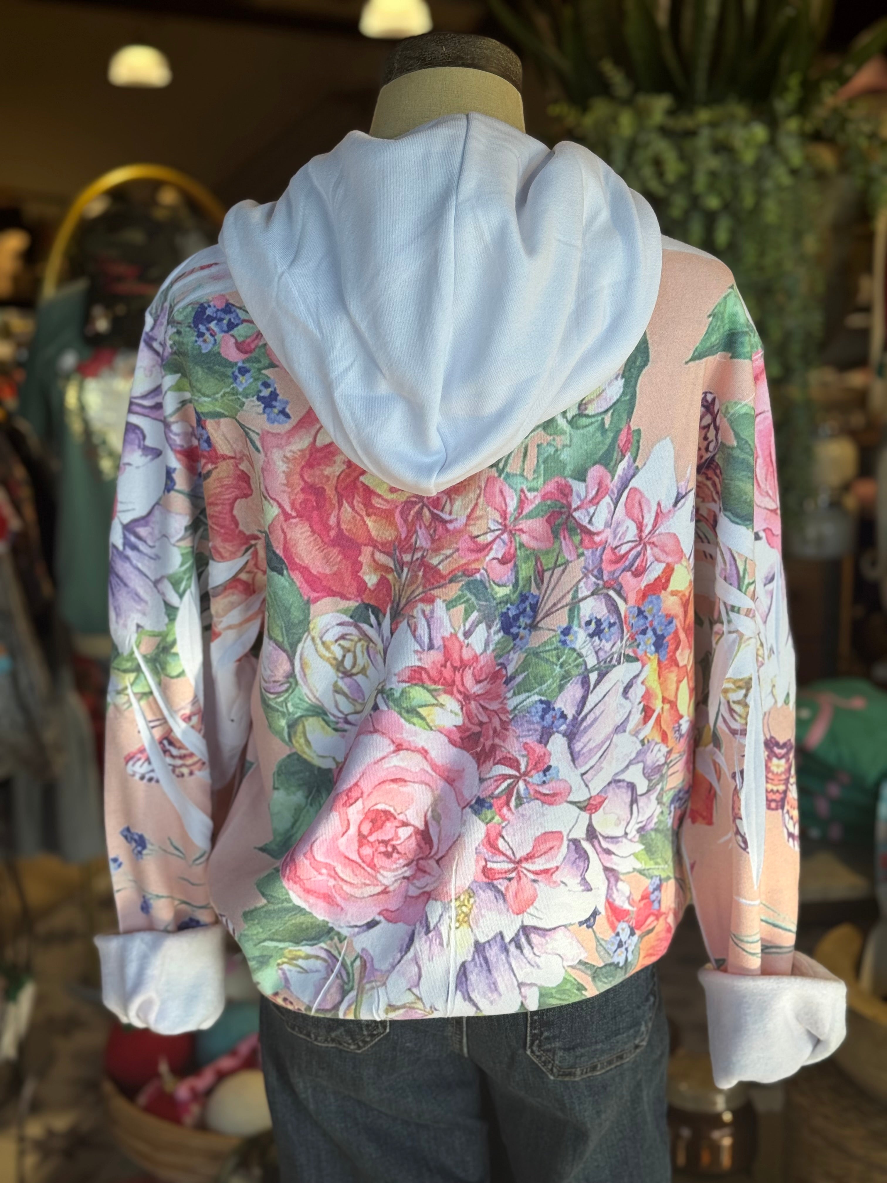 Gloria Floral Hoodie