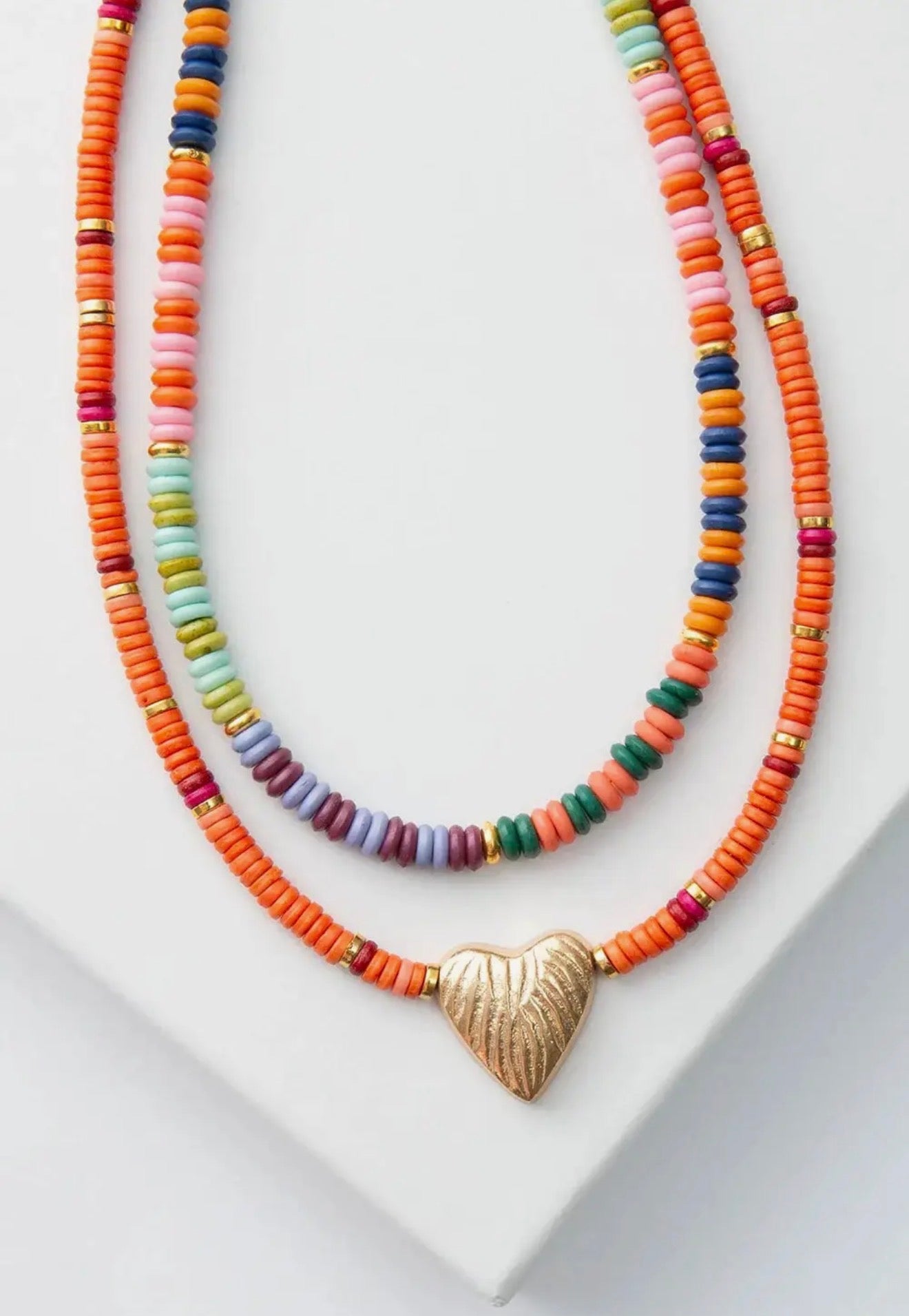 Horizon Heart Necklace