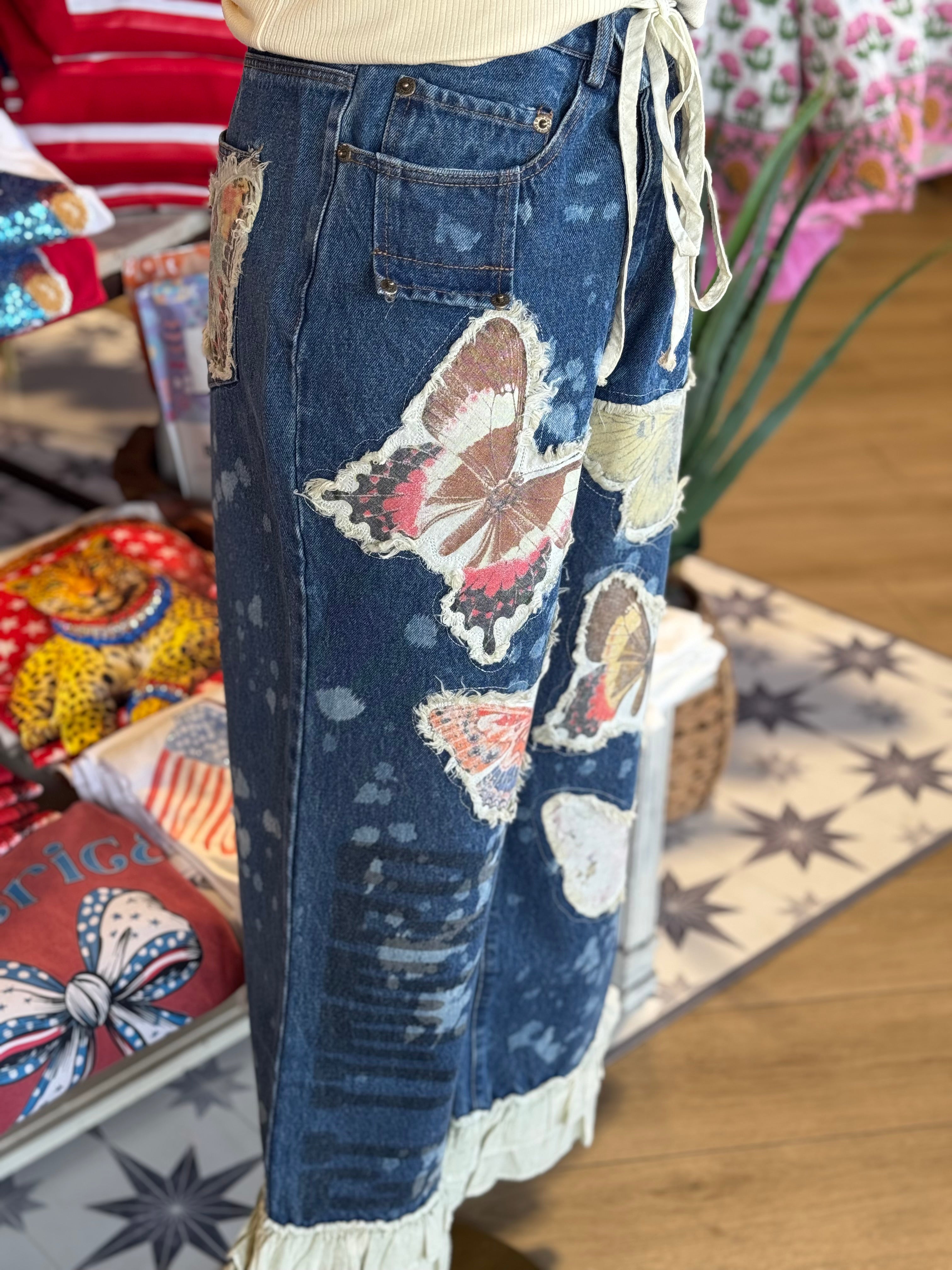 Flutter Sky Jeans