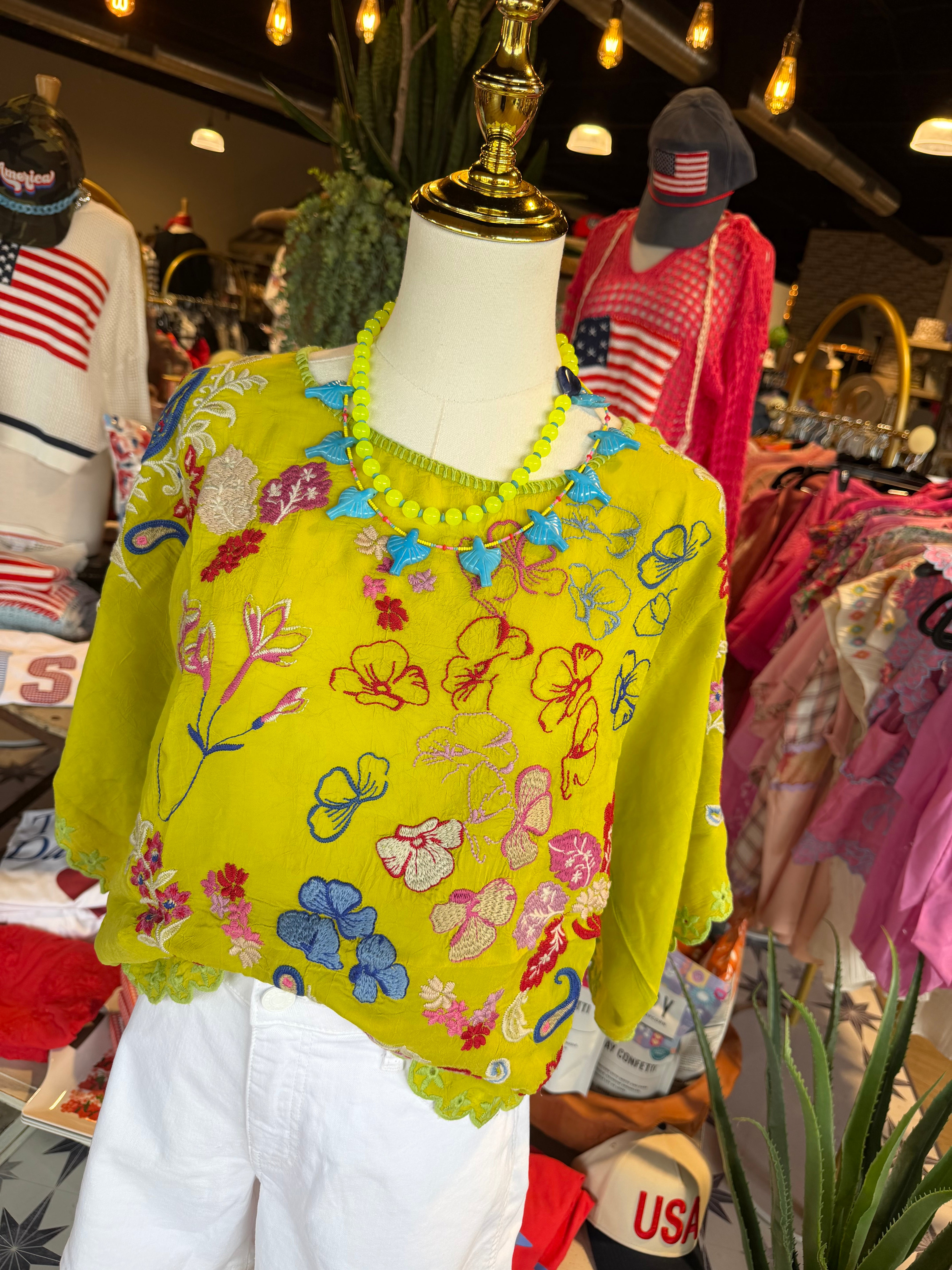 Raysa Floral Top