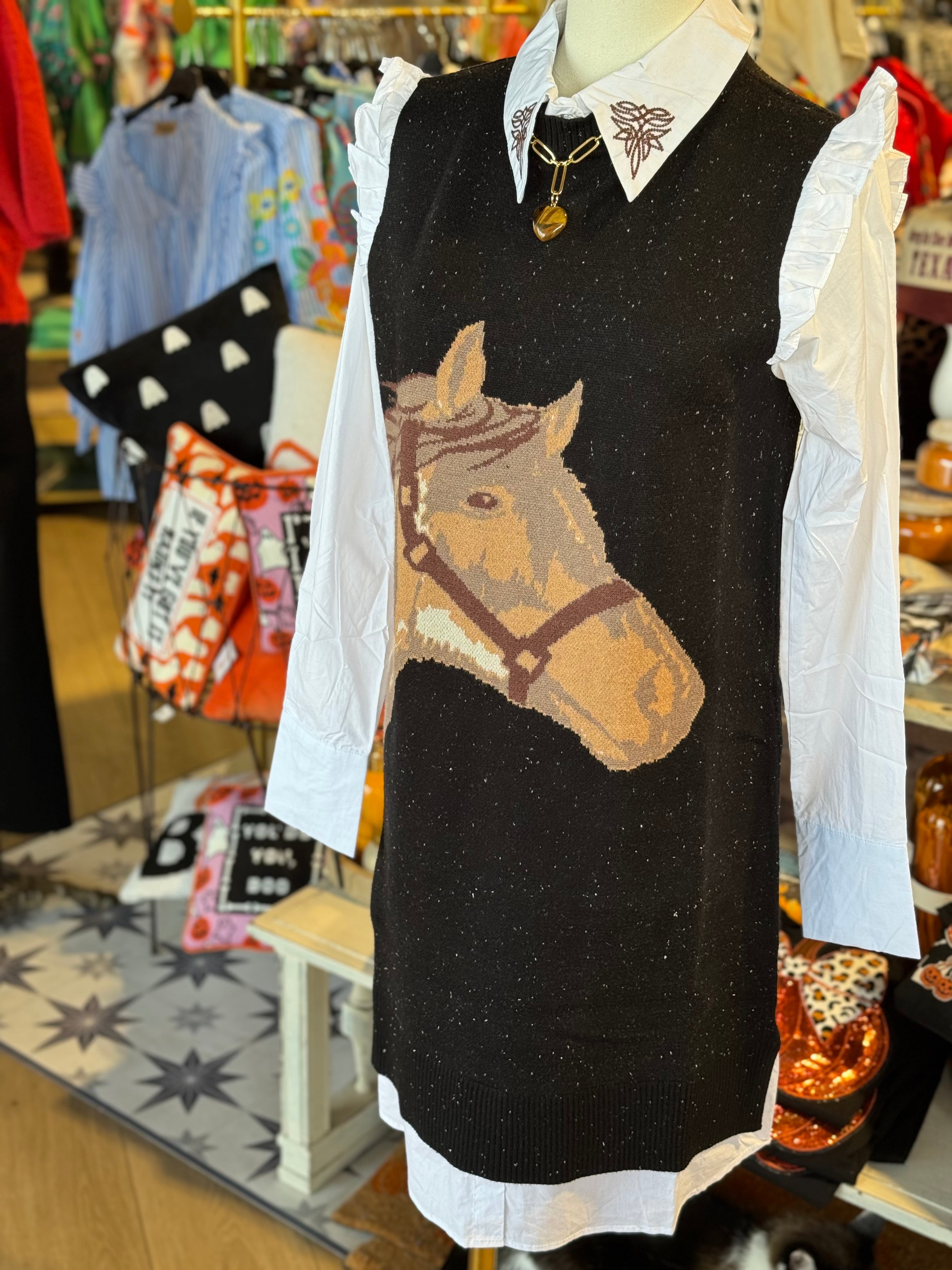 Chestnut Chaser Dress