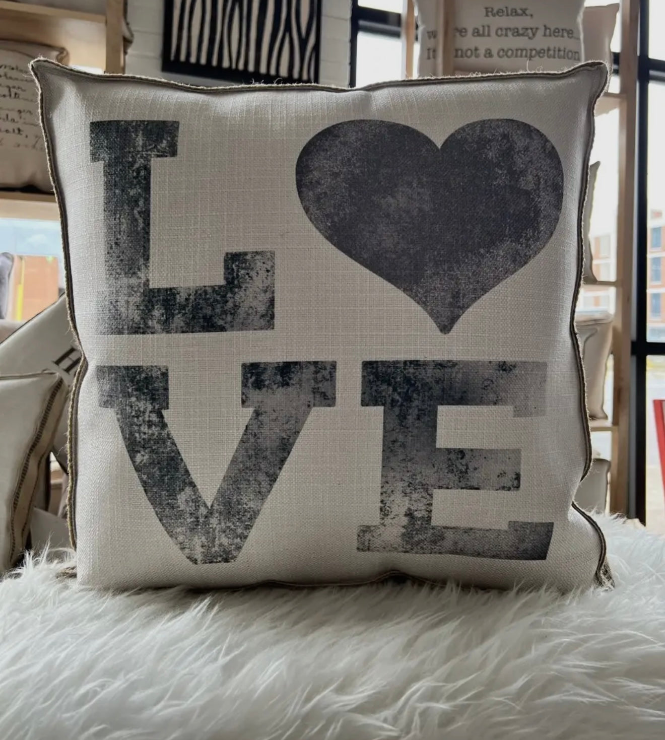 Vintage Love Pillow