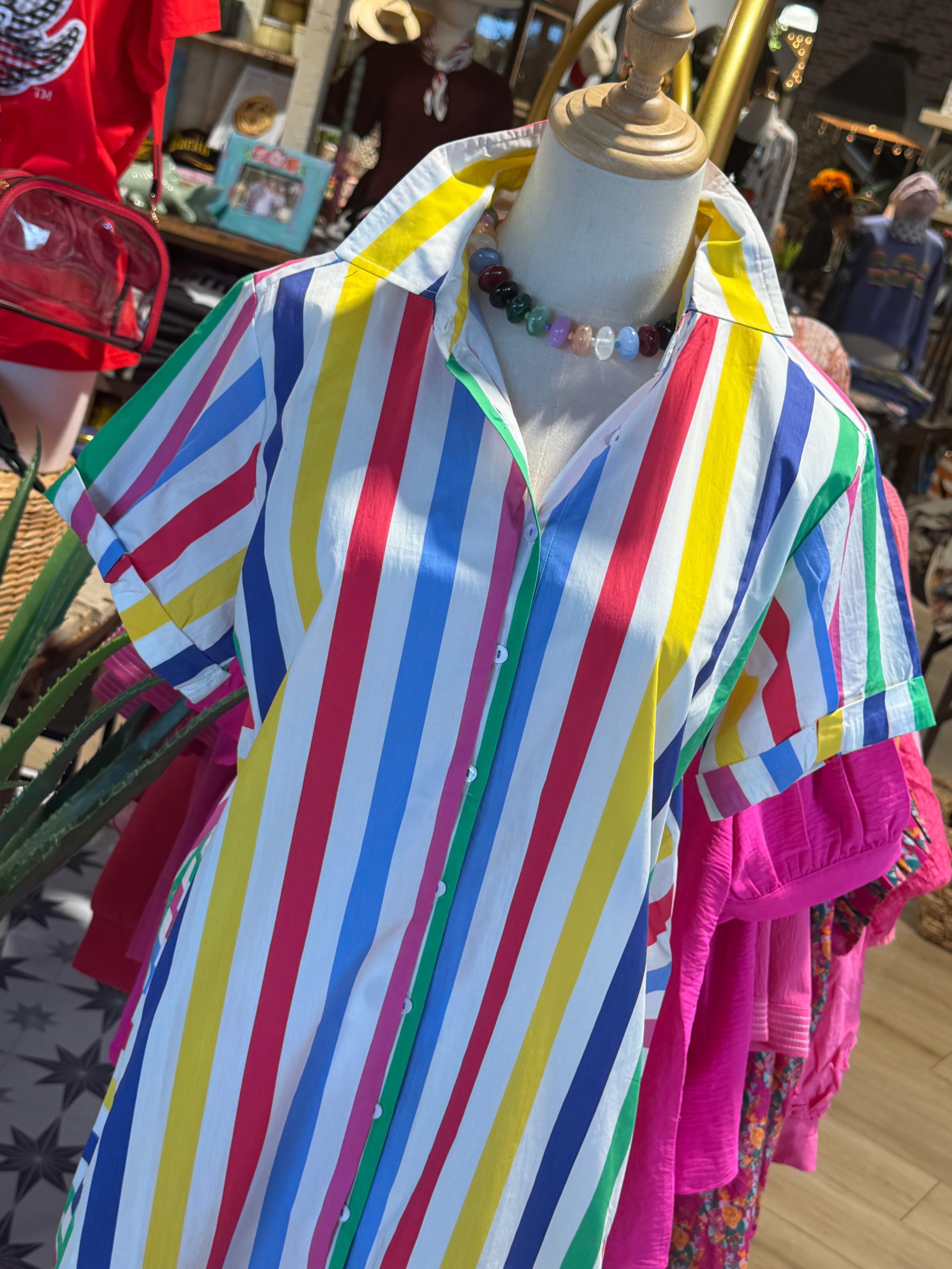 Ashley Shirt Dress