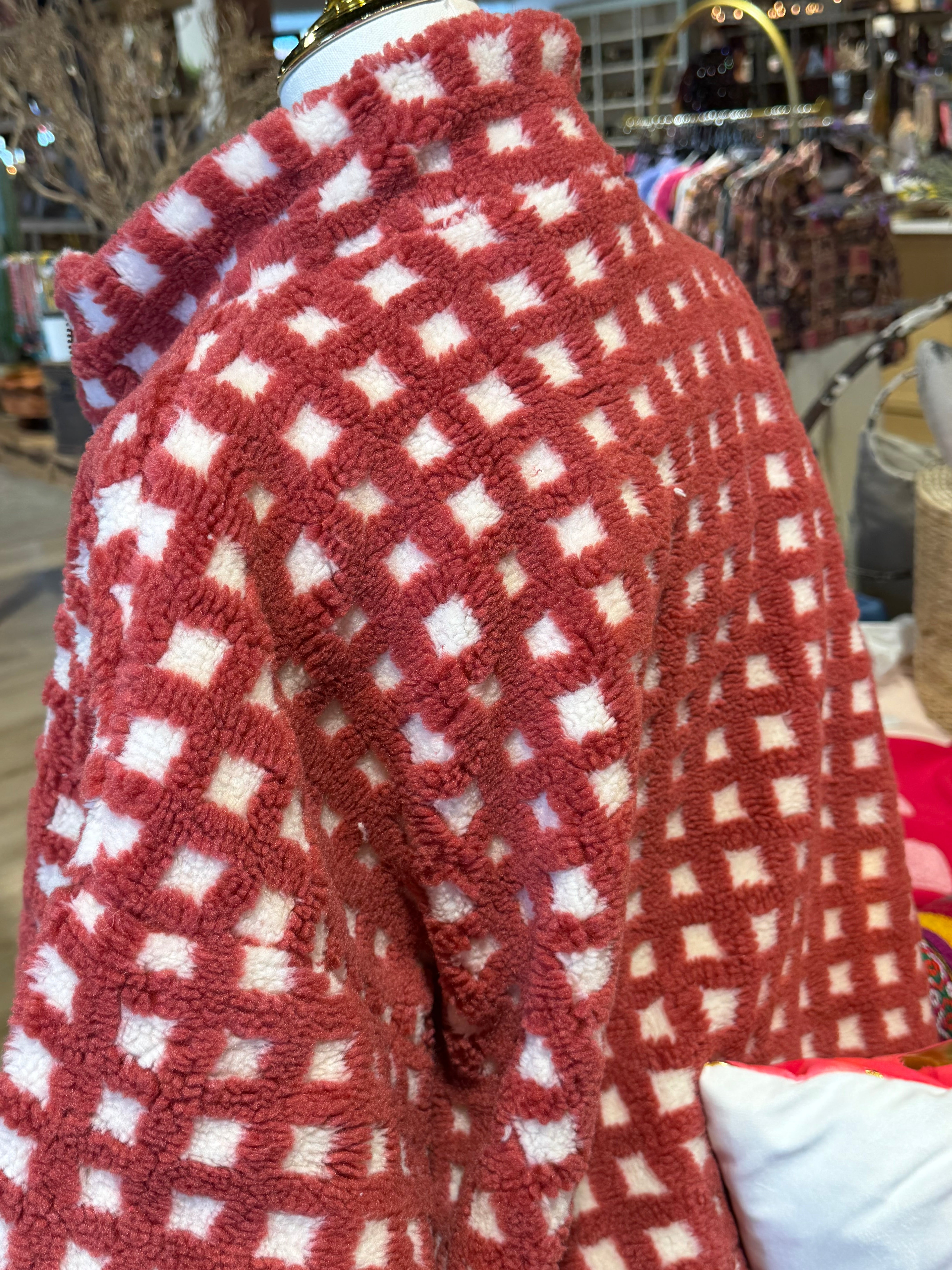 Veronica Checkered Jacket