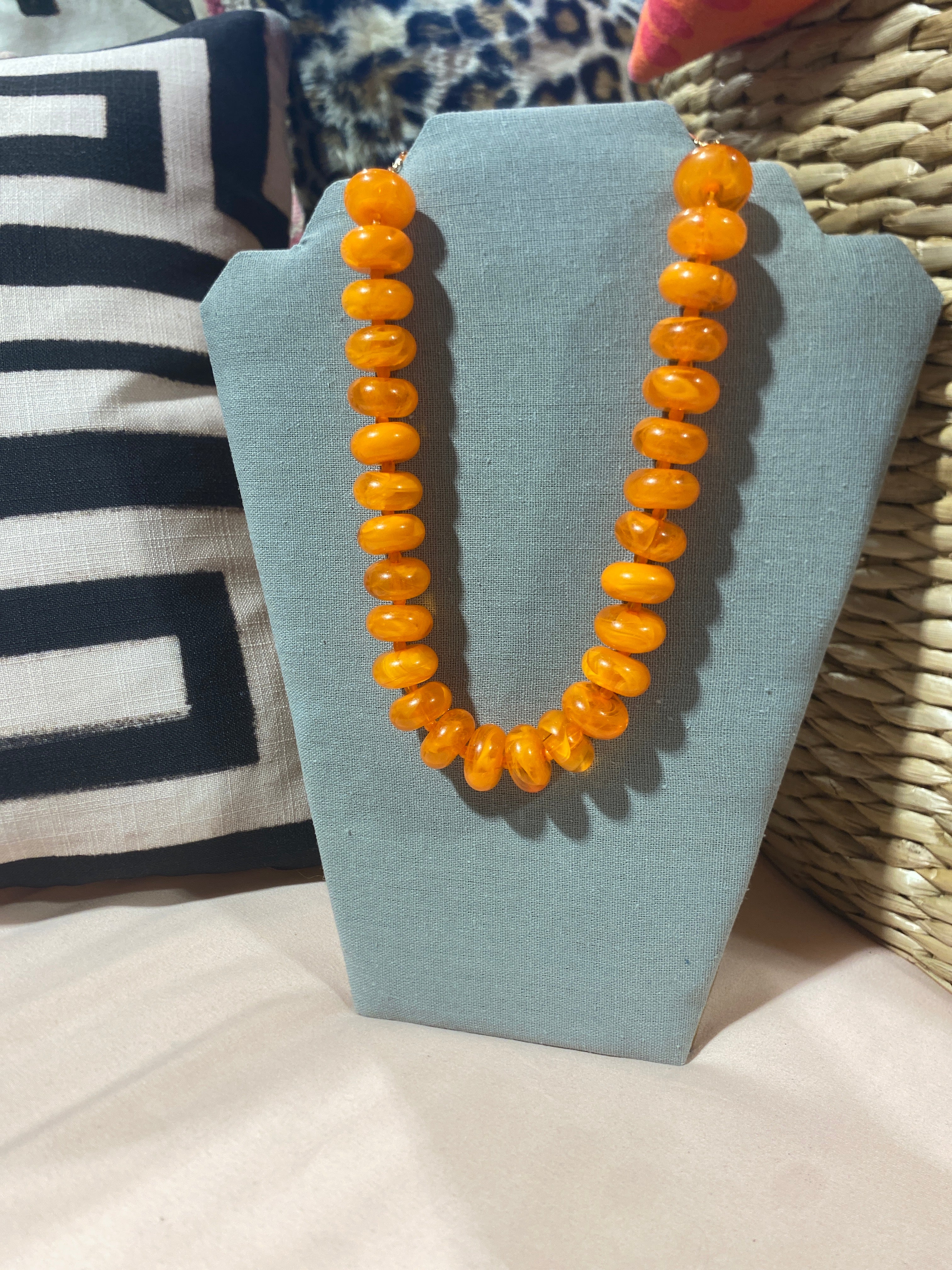 Bailey Chunky Beaded Necklace- Assorted***