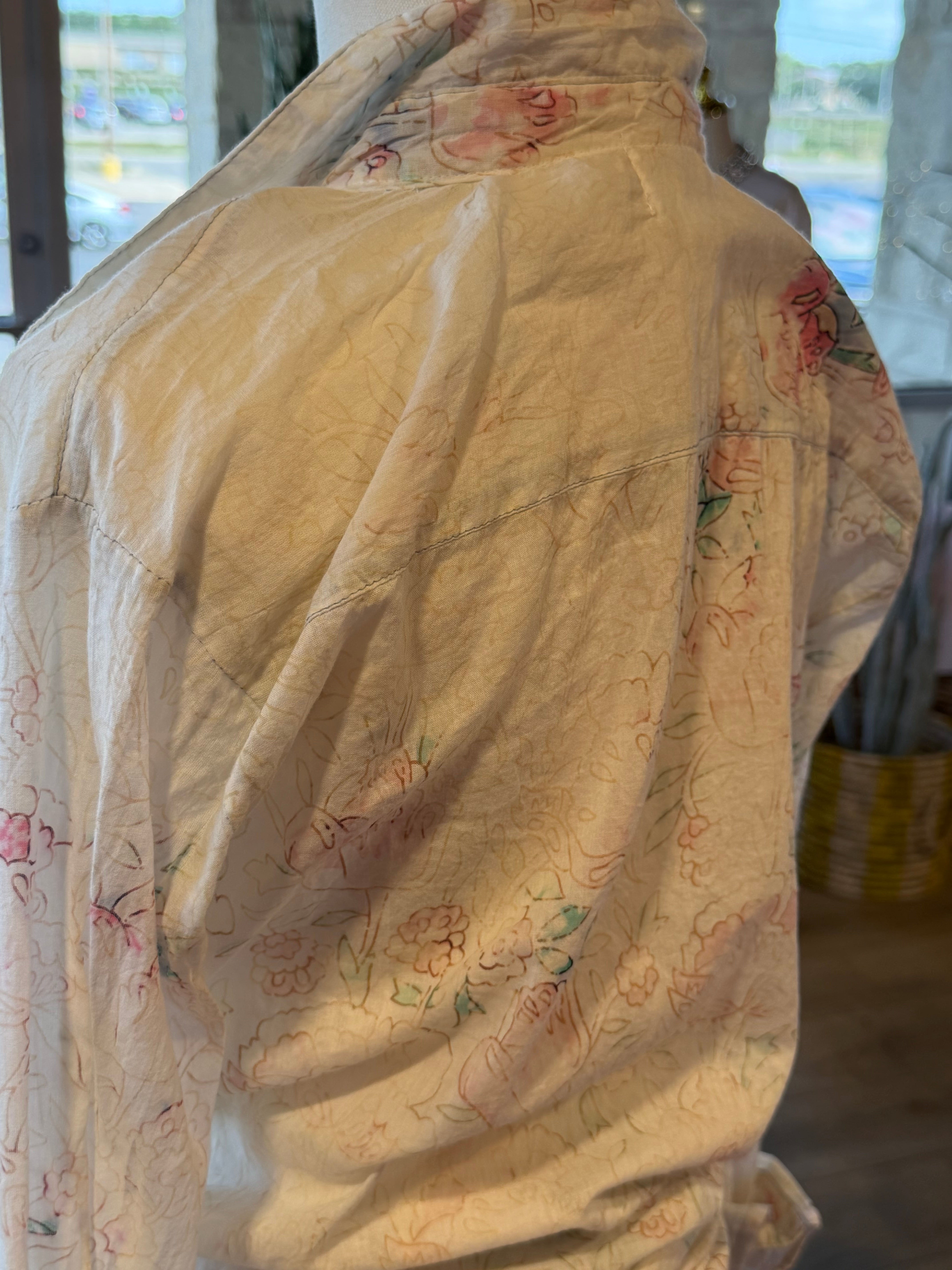 Venice Garden Voile Top