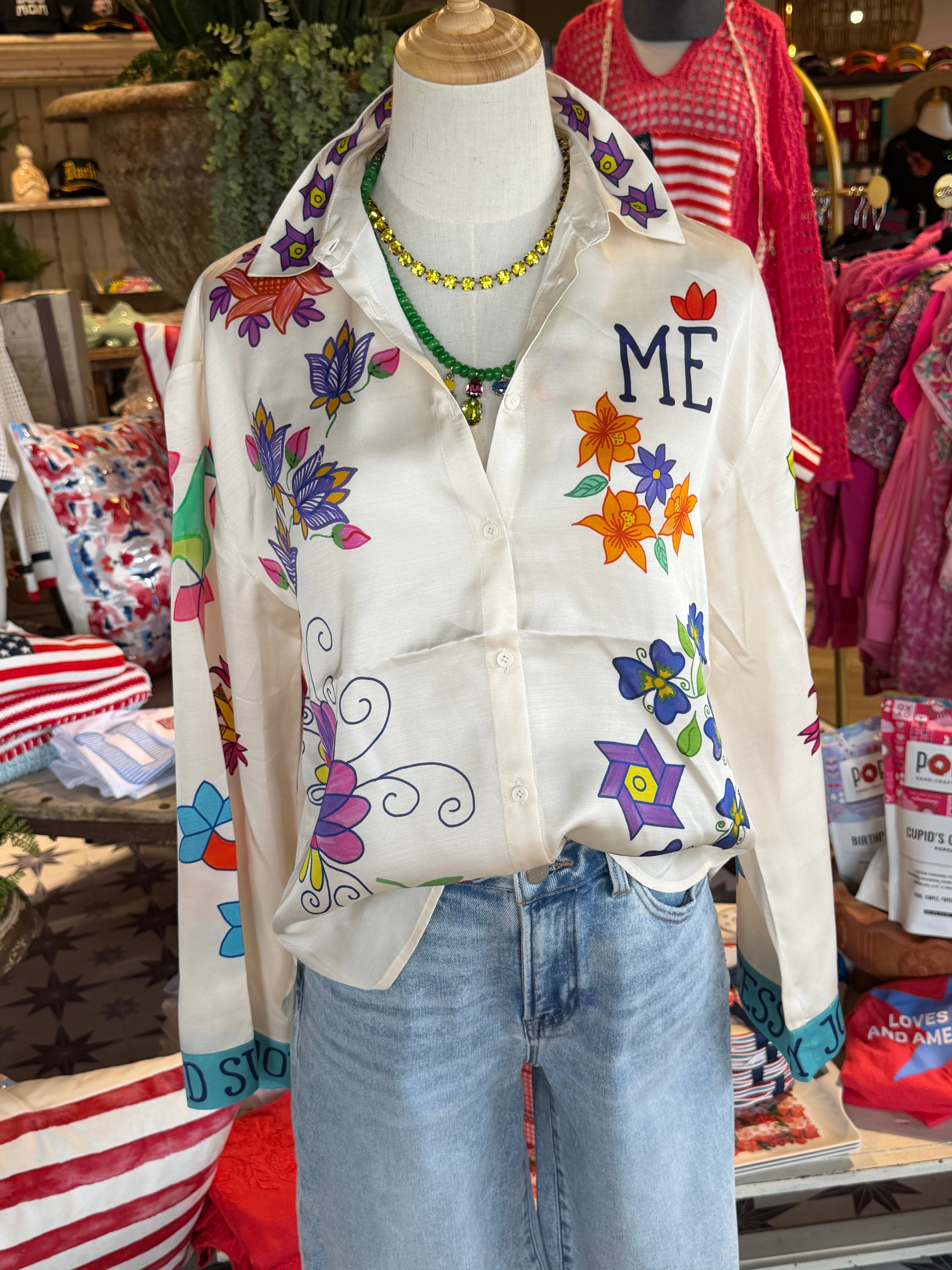 Aurora Oversized Blouse