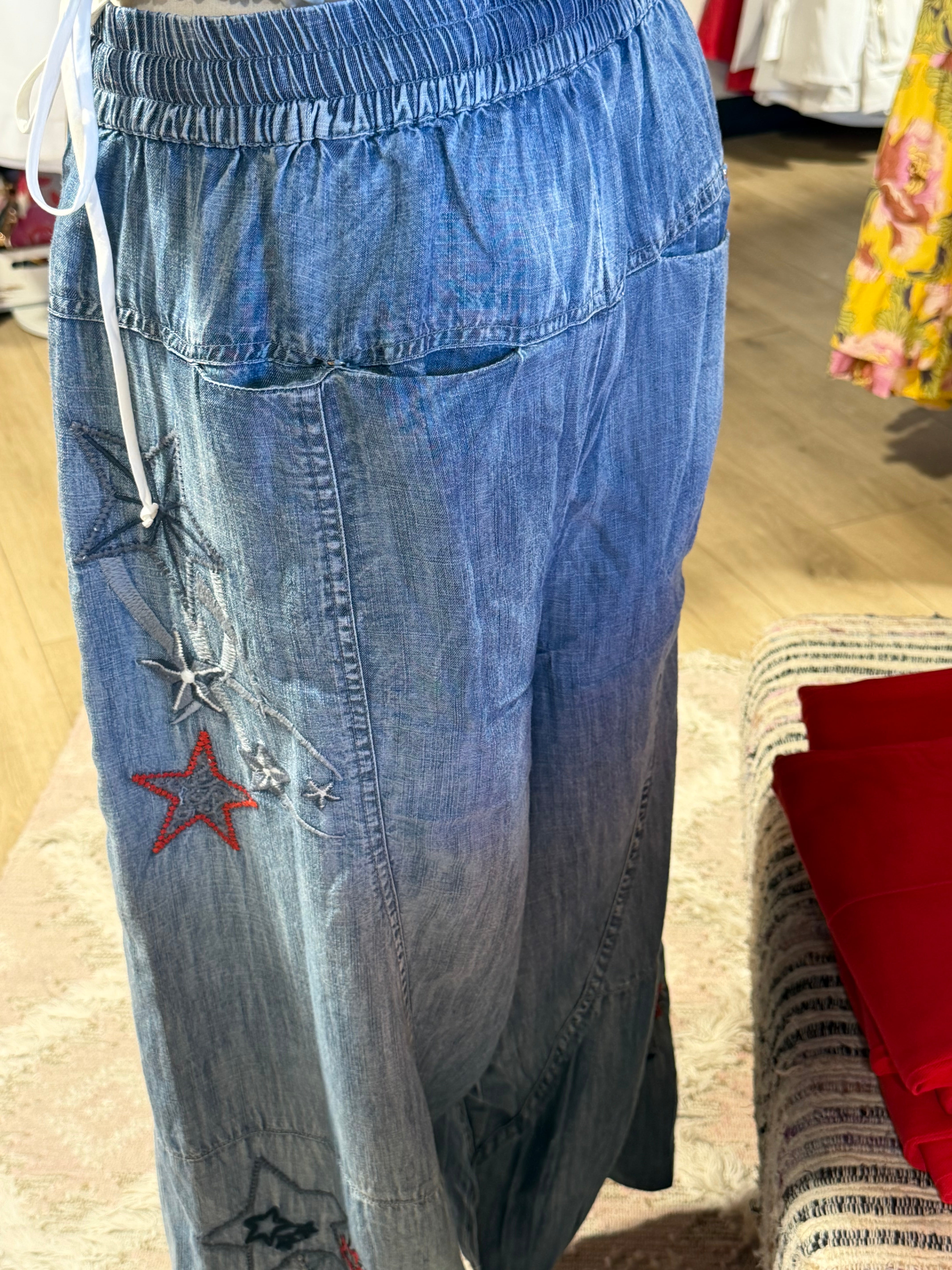 Safiya Embroidered Pants