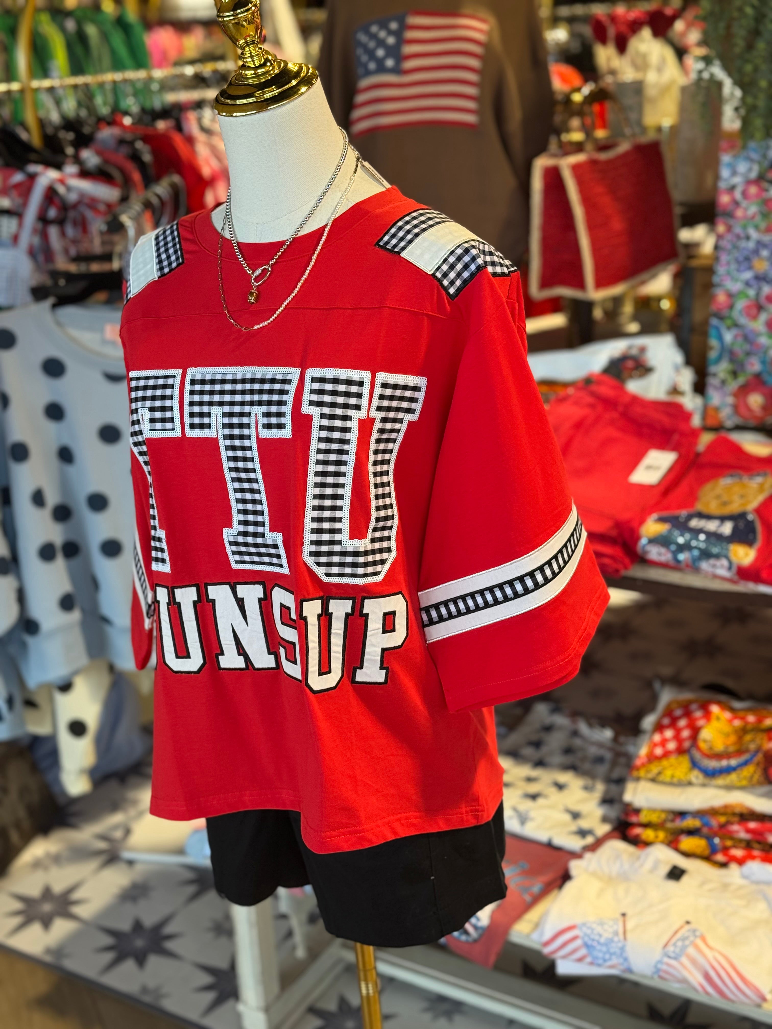 Gingham College Jersey- Assorted