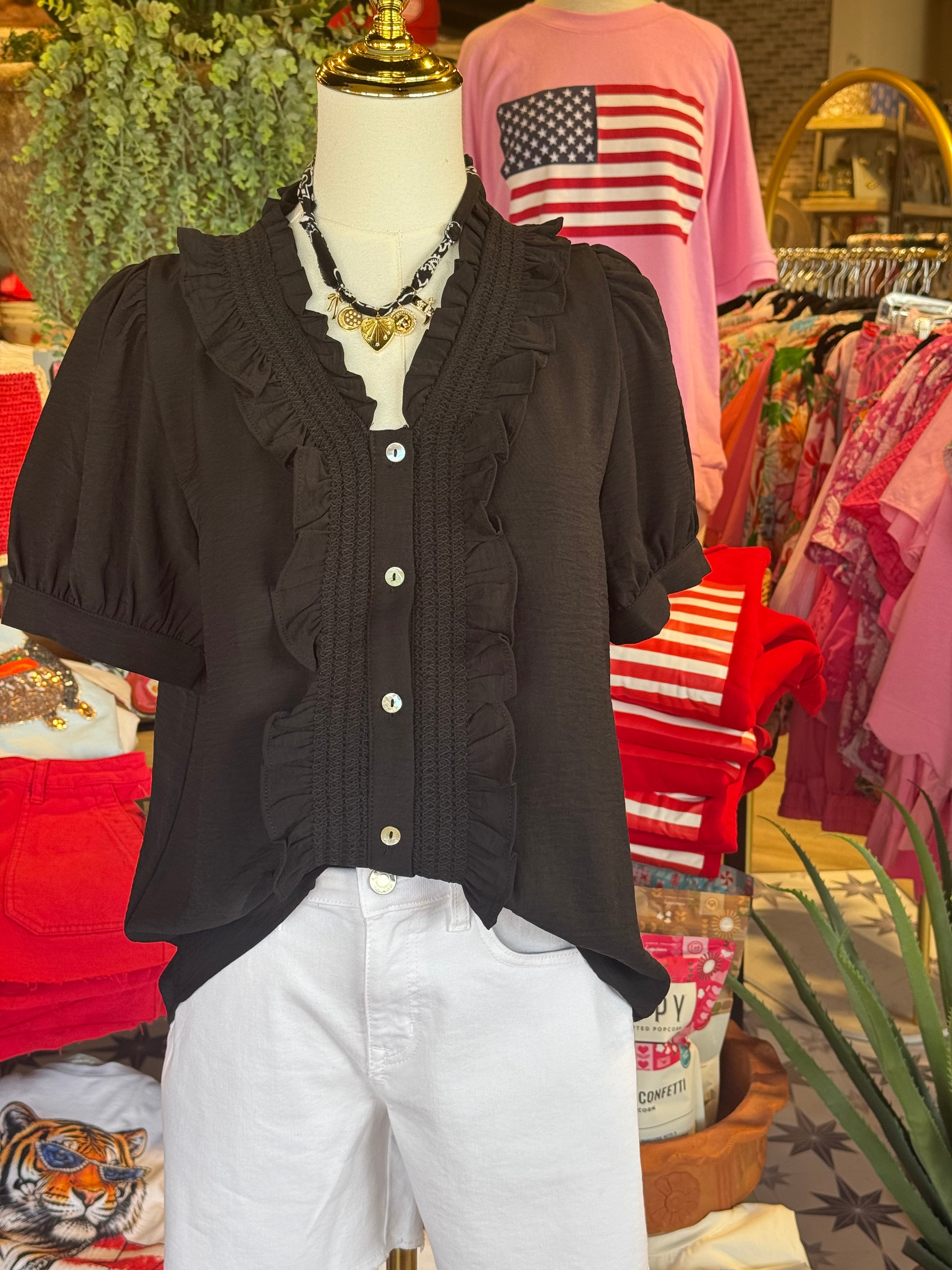 Kelly Marie Top (2 colors)