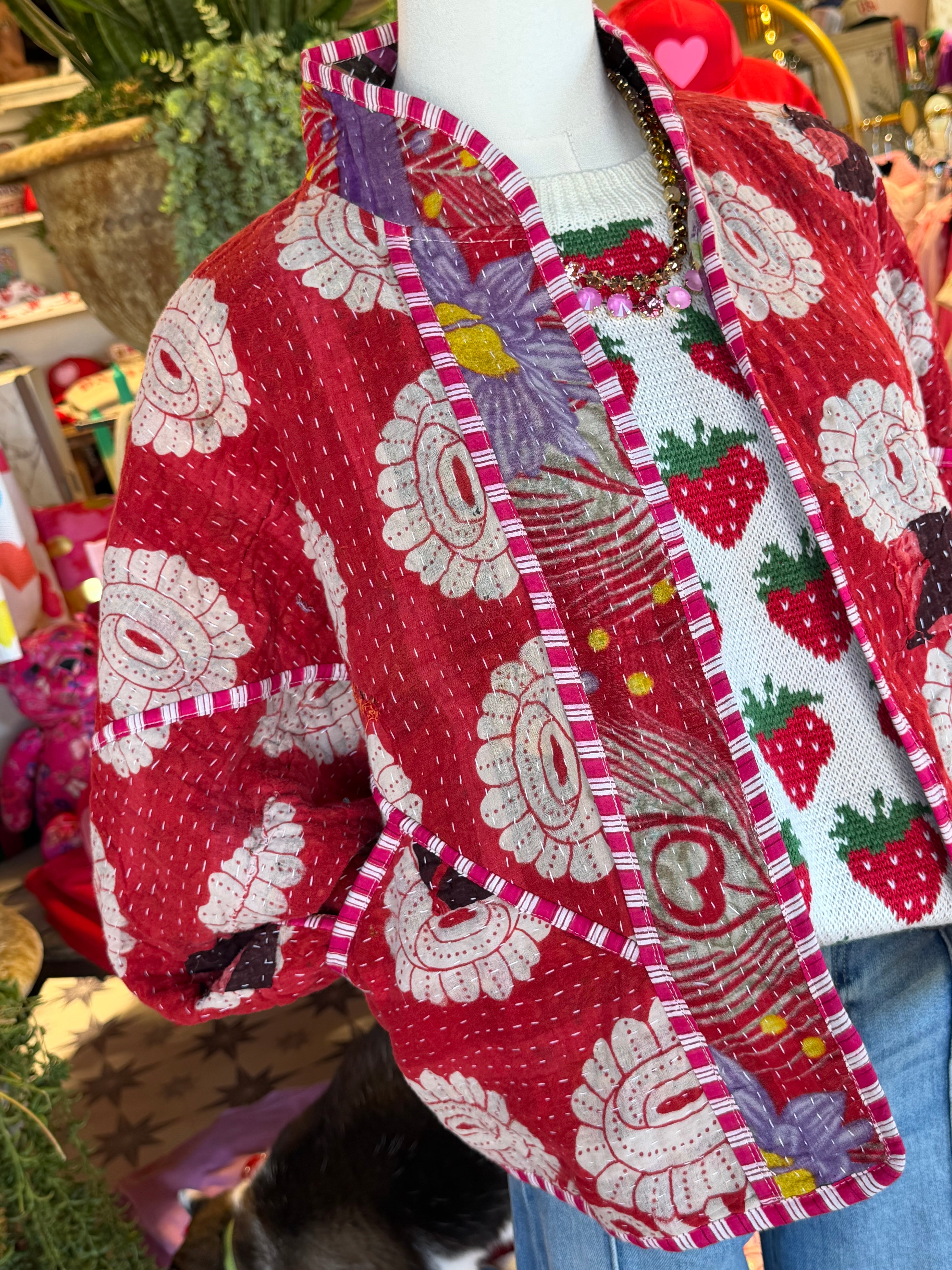 Kantha Print Jackets I- 2 Styles