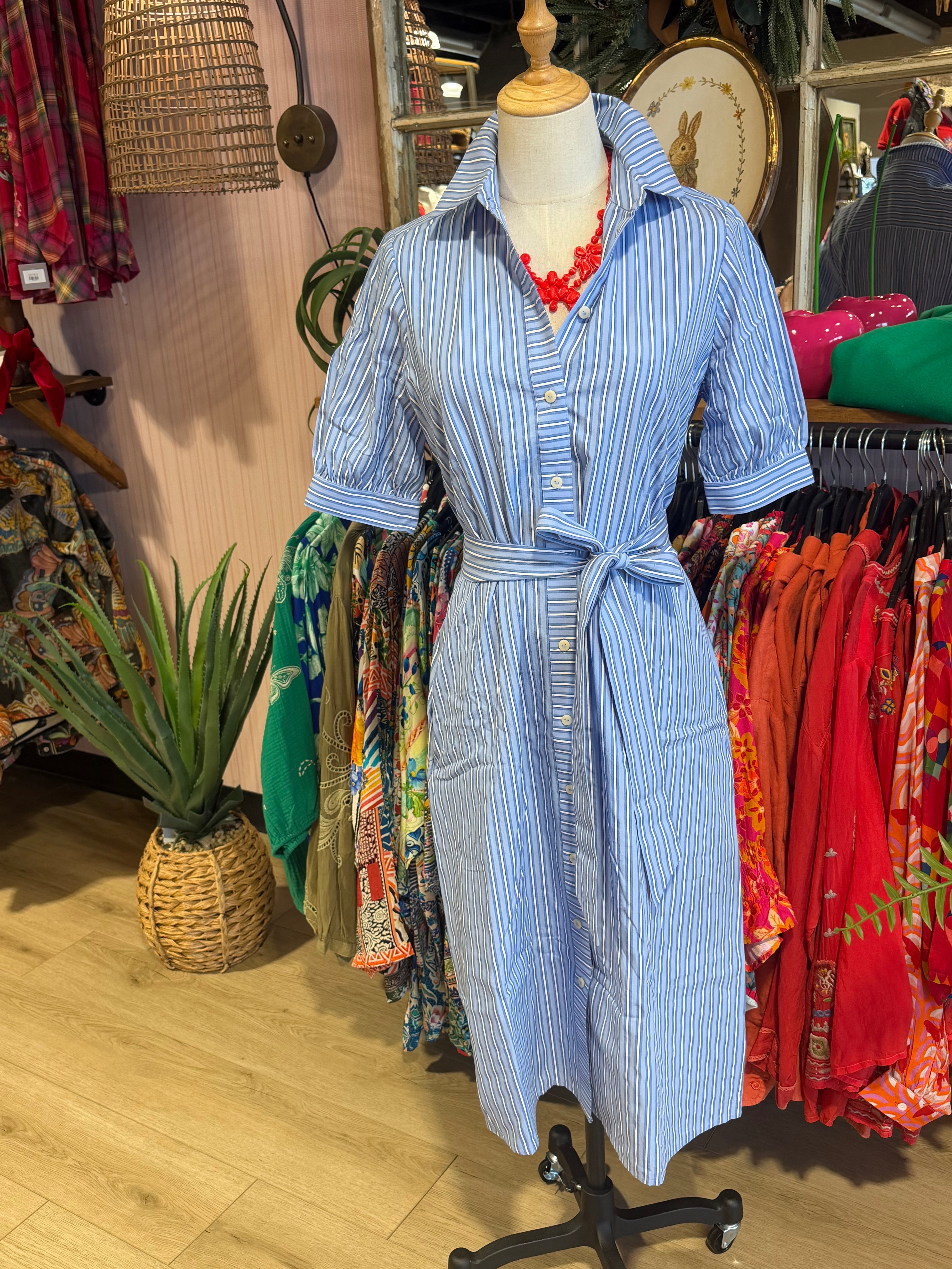 Easter Seersucker Dress