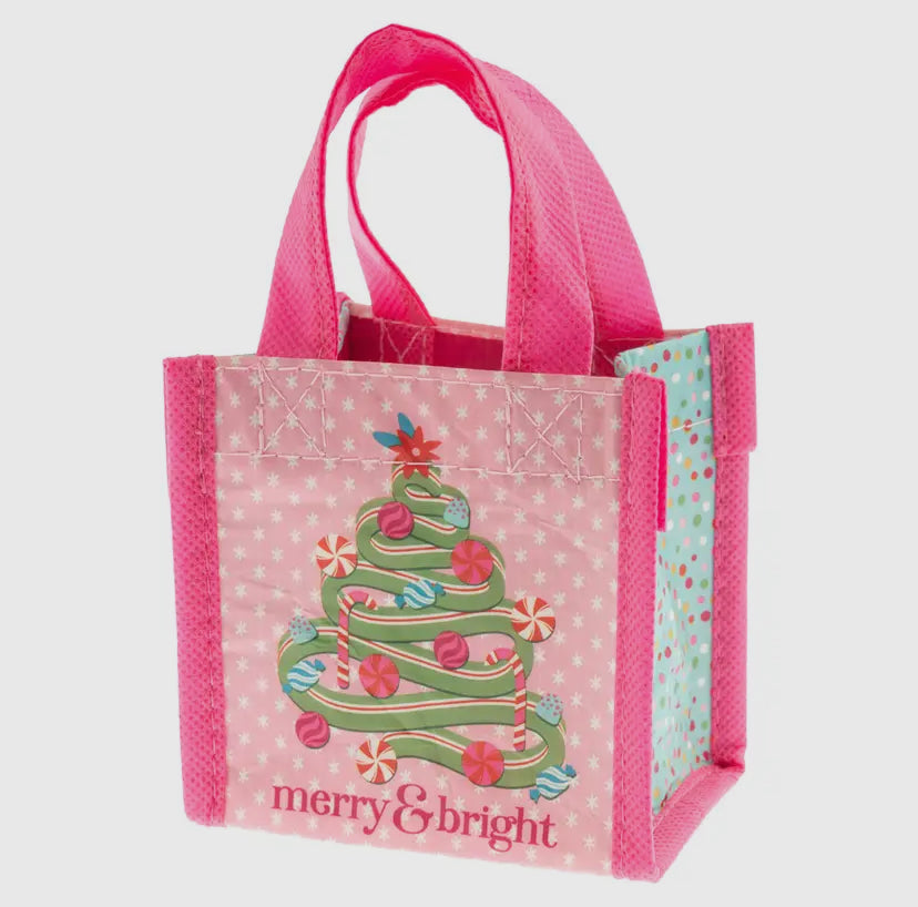 Holiday Recycled Tiny Gift Bag - Assorted