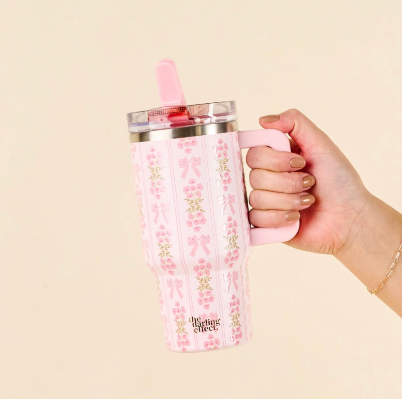 20oz Lifestyle Flip Straw Tumbler
