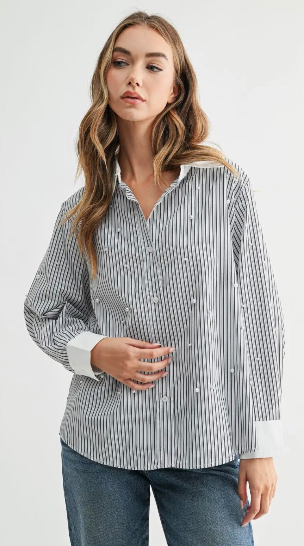 Julien Pearl Top