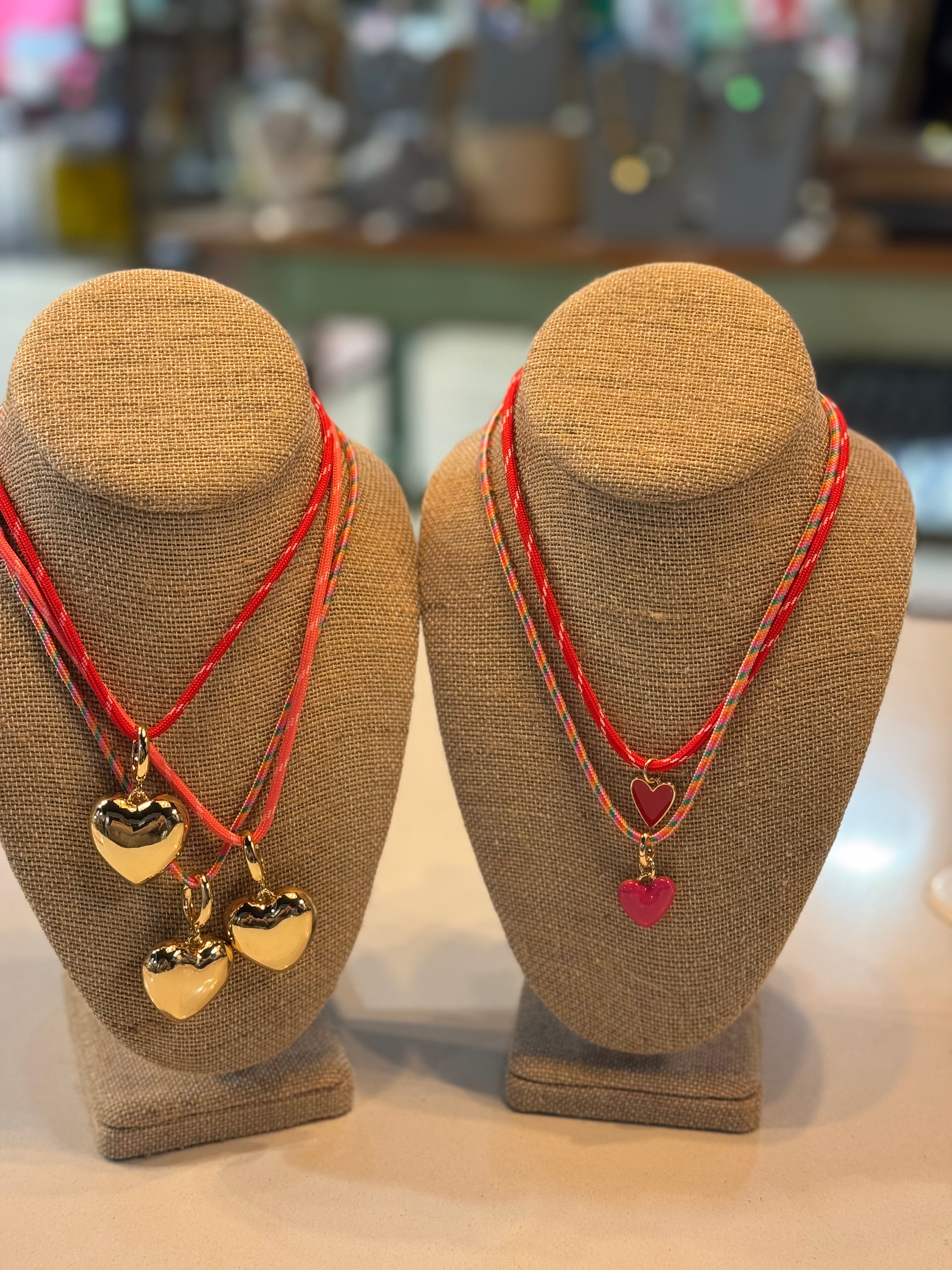 Goldie Heart Necklace-Assorted