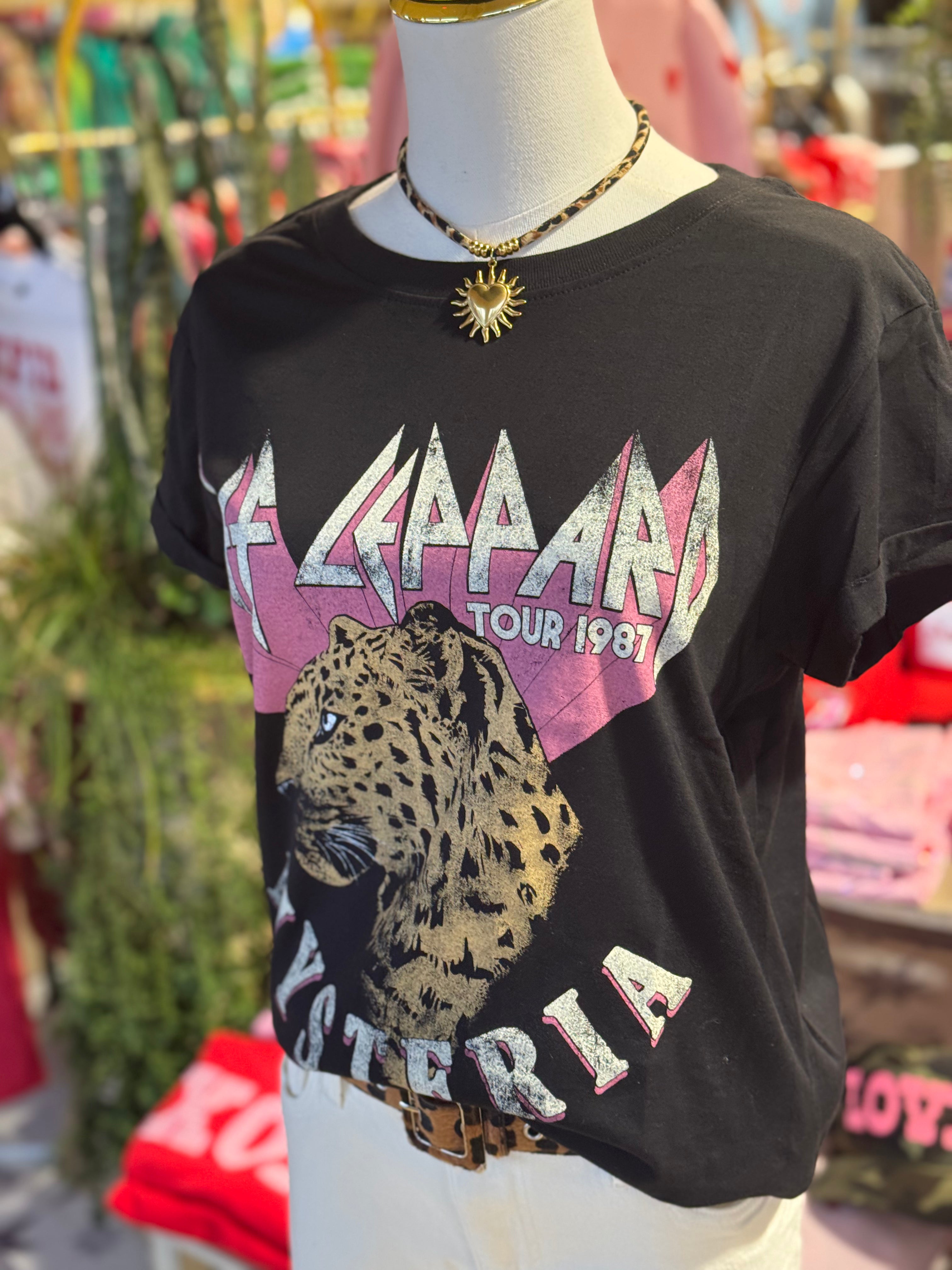 Def Leppard Hysteria Tee
