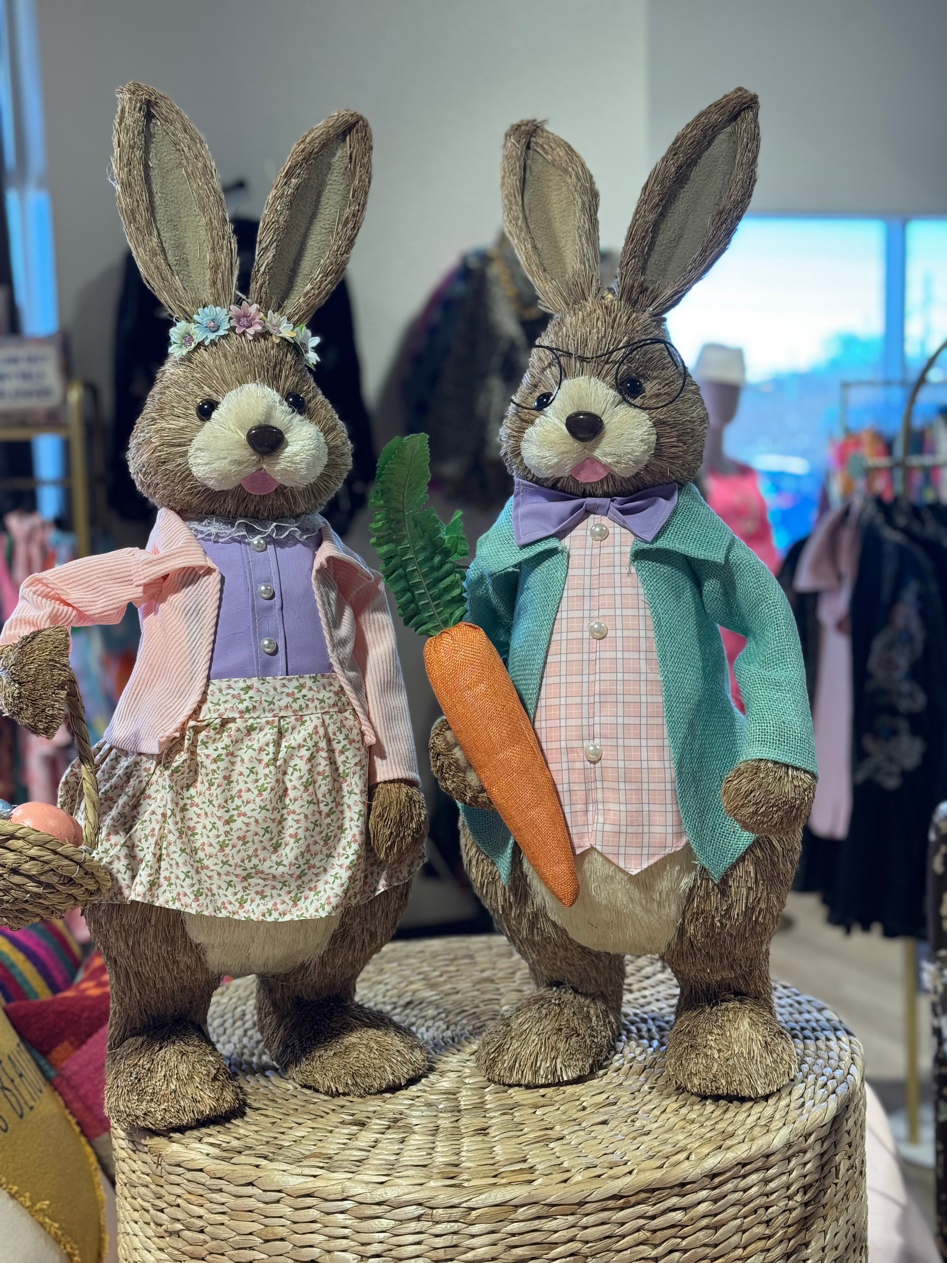 Sisal Bunny ( sold separately)