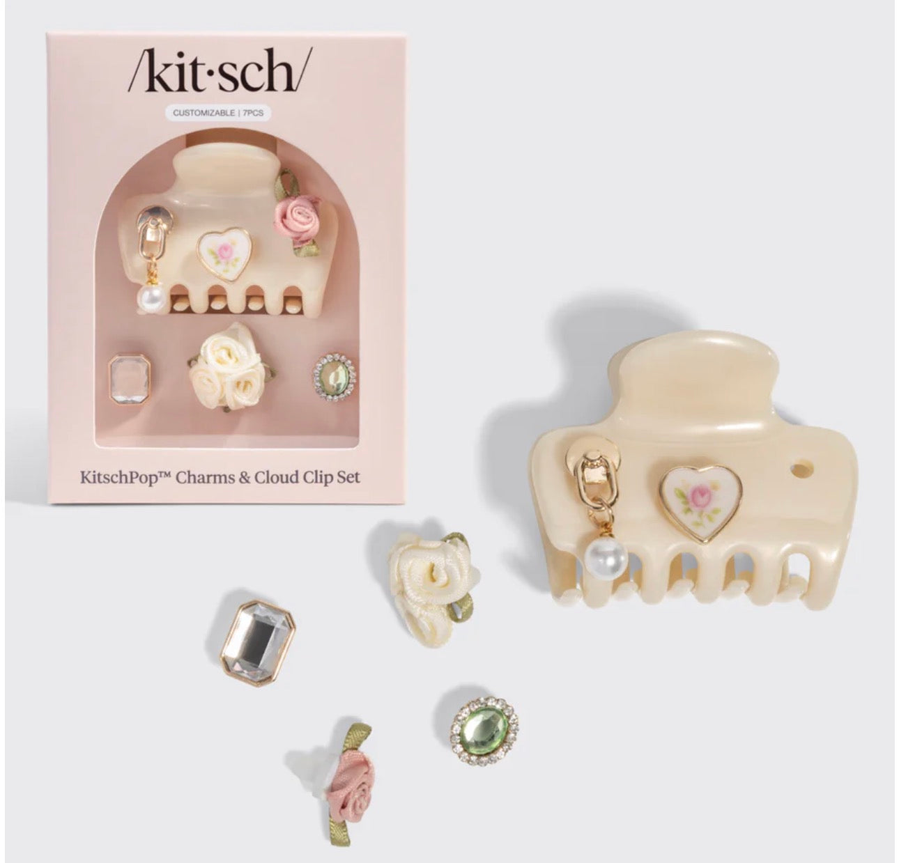 Cloud Clip & Charms Set