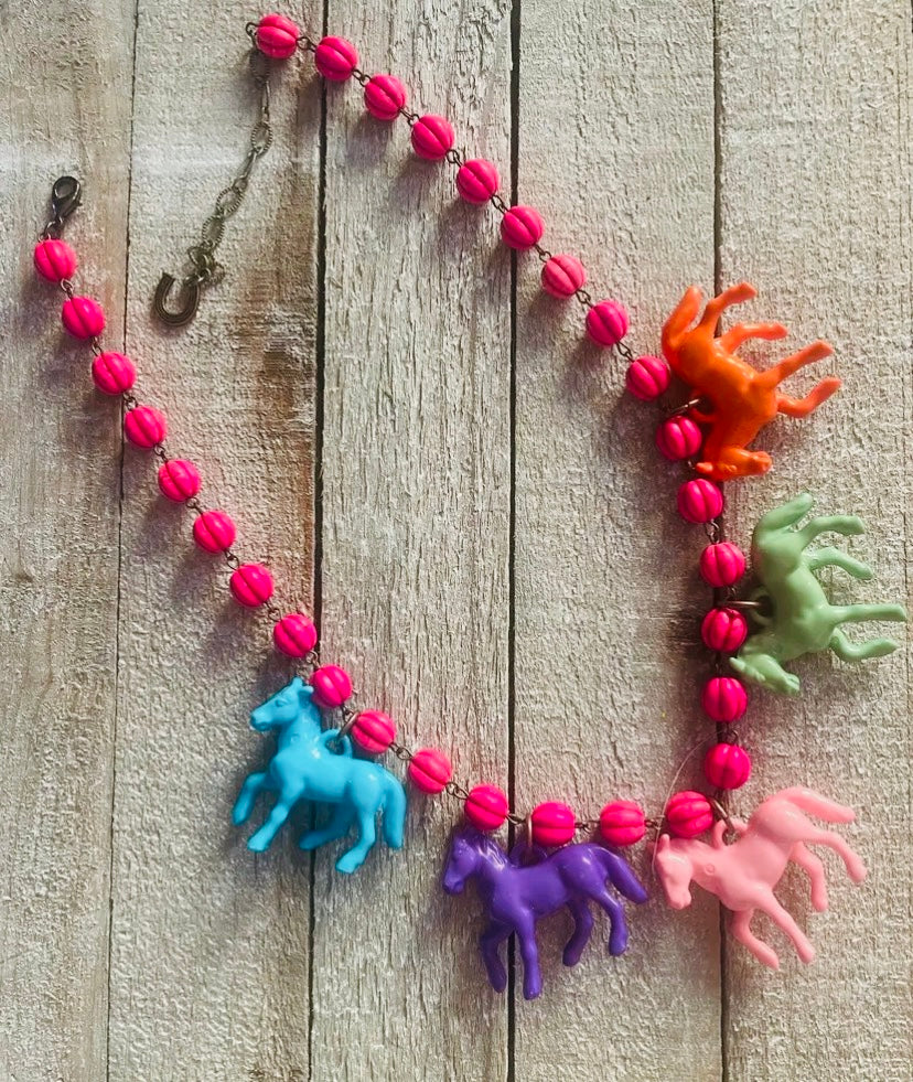 Pony Horse Club Necklace