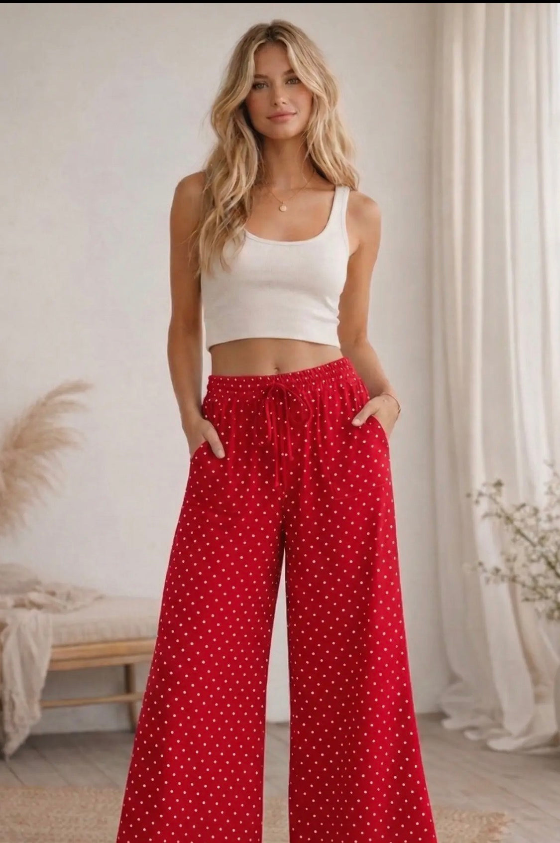 Rita Polkadot Pants