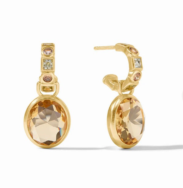 Jolie Hoop & Charm Earring (2 Styles)