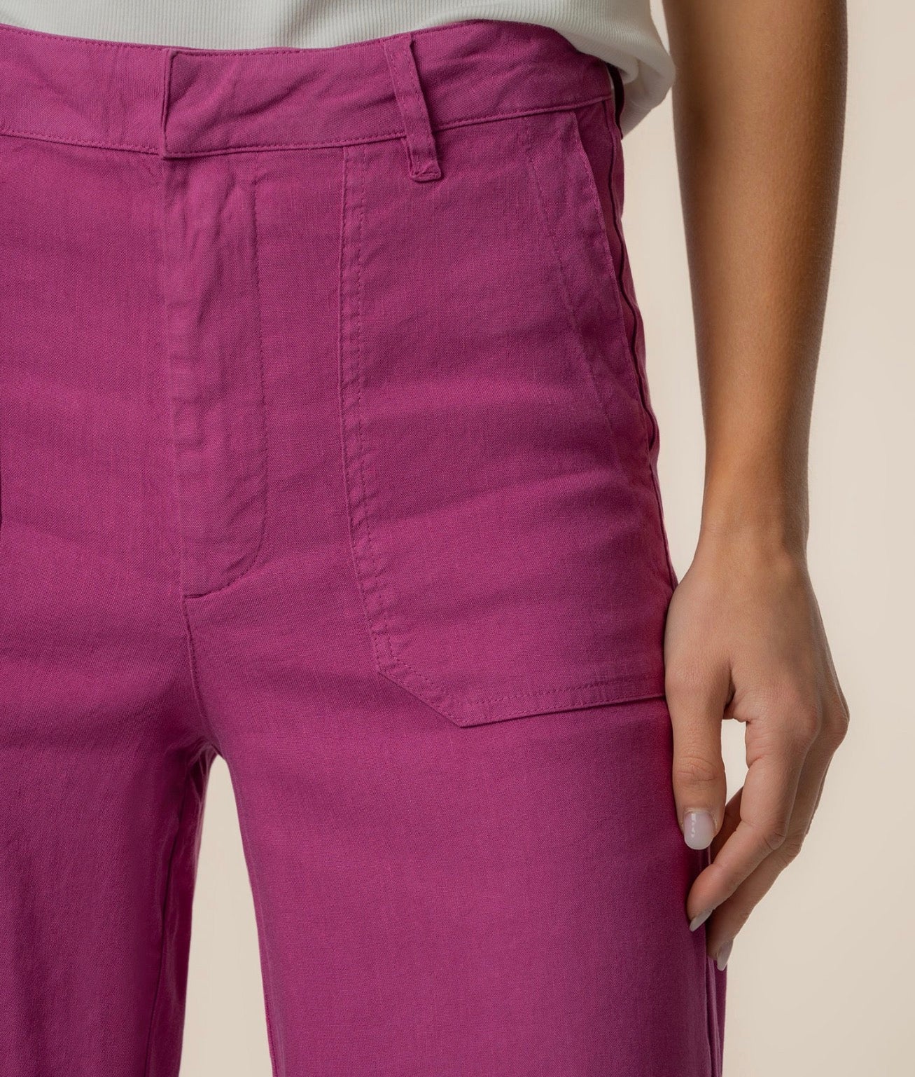 Magenta Pants