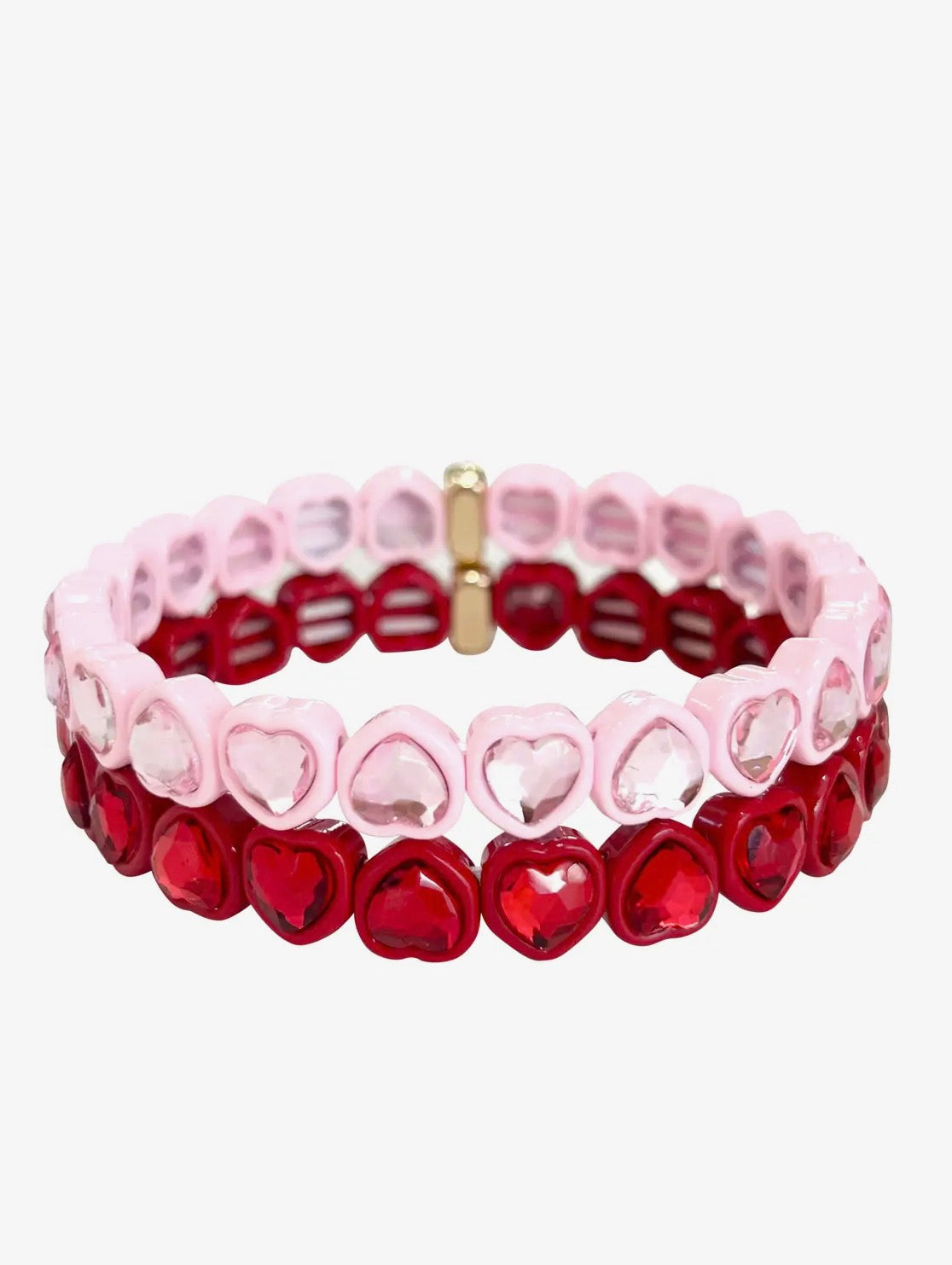 Heart Bracelet Set of Two