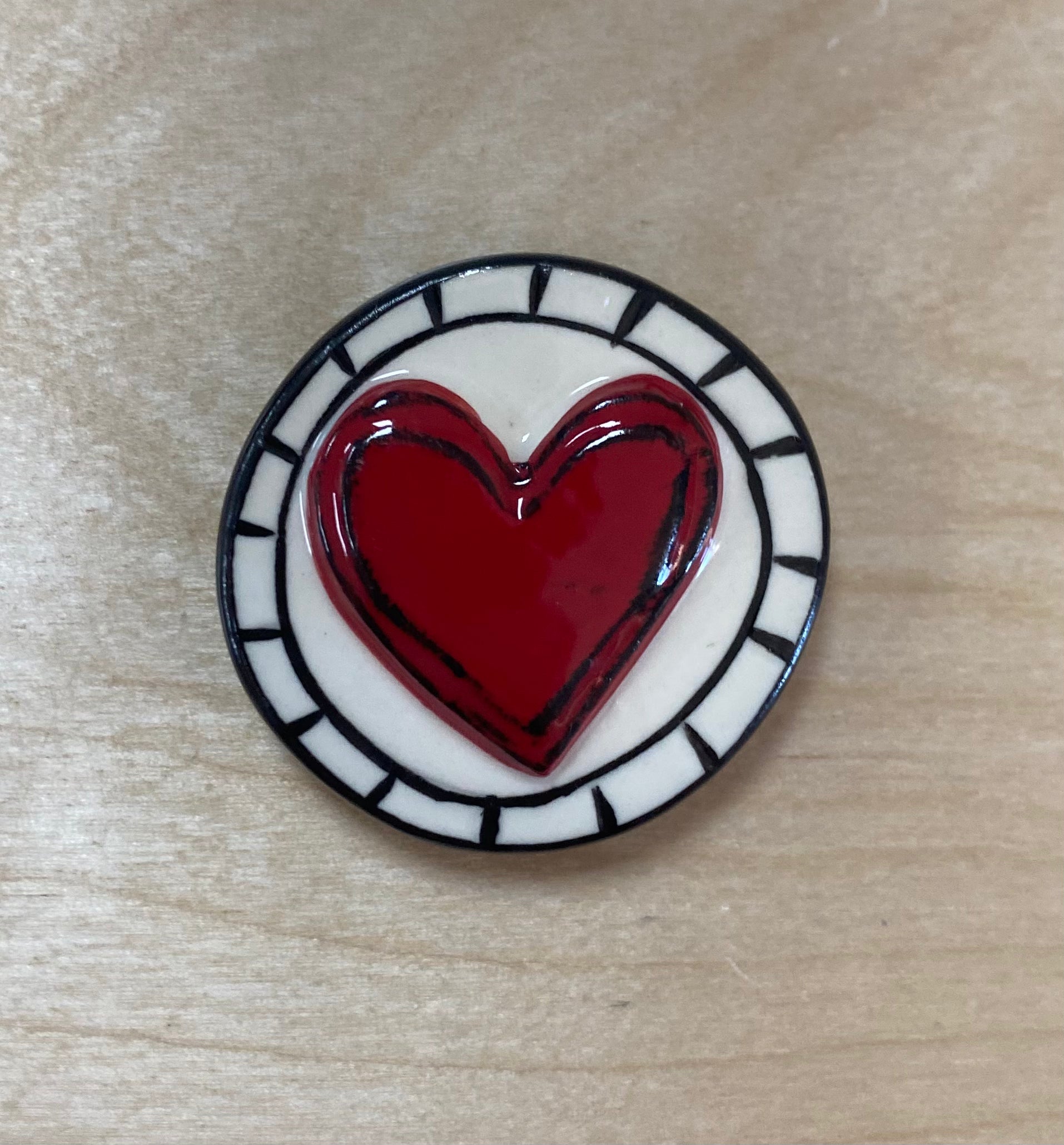 Heartful Home Ceramic Magnets - 12 Assorted