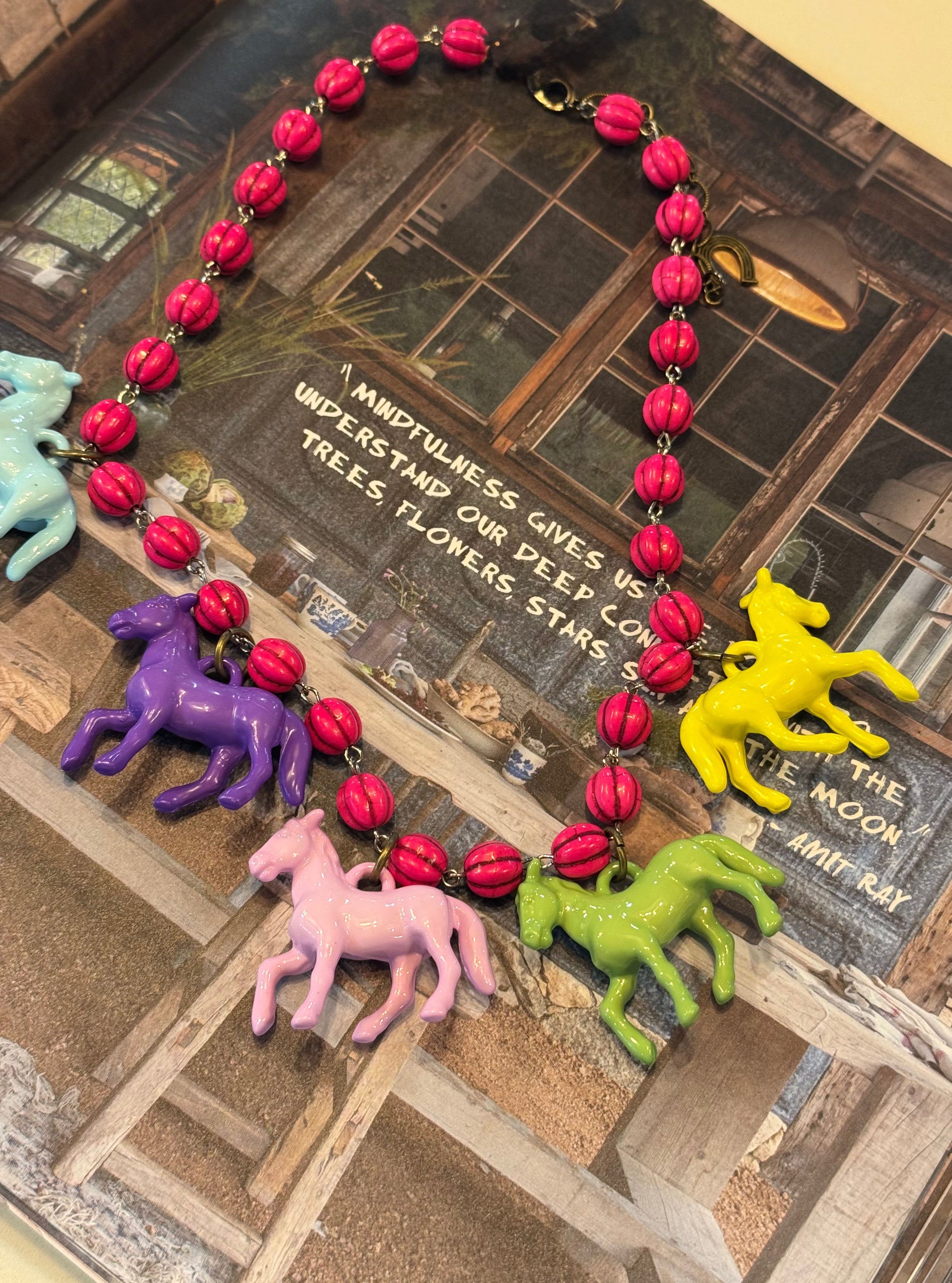 Pony Horse Club Necklace