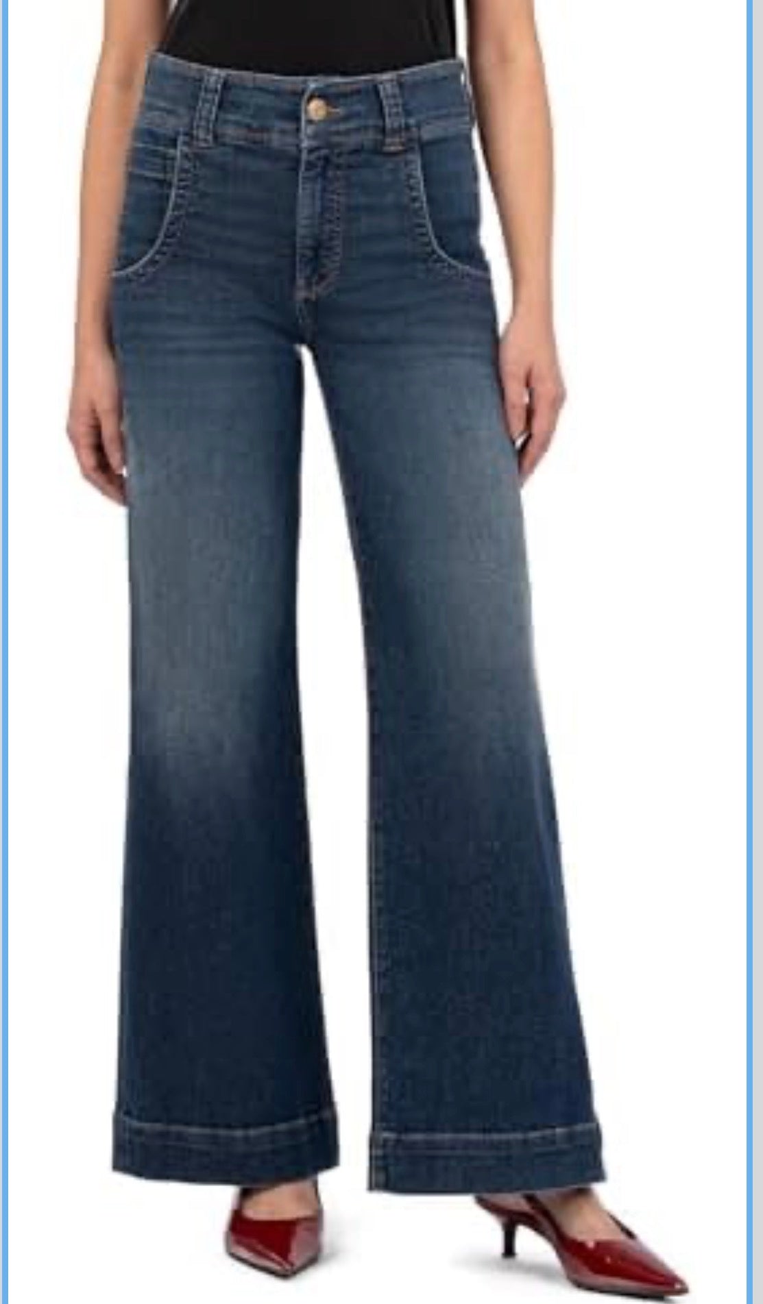 Jalyn High Rise Flare Jean