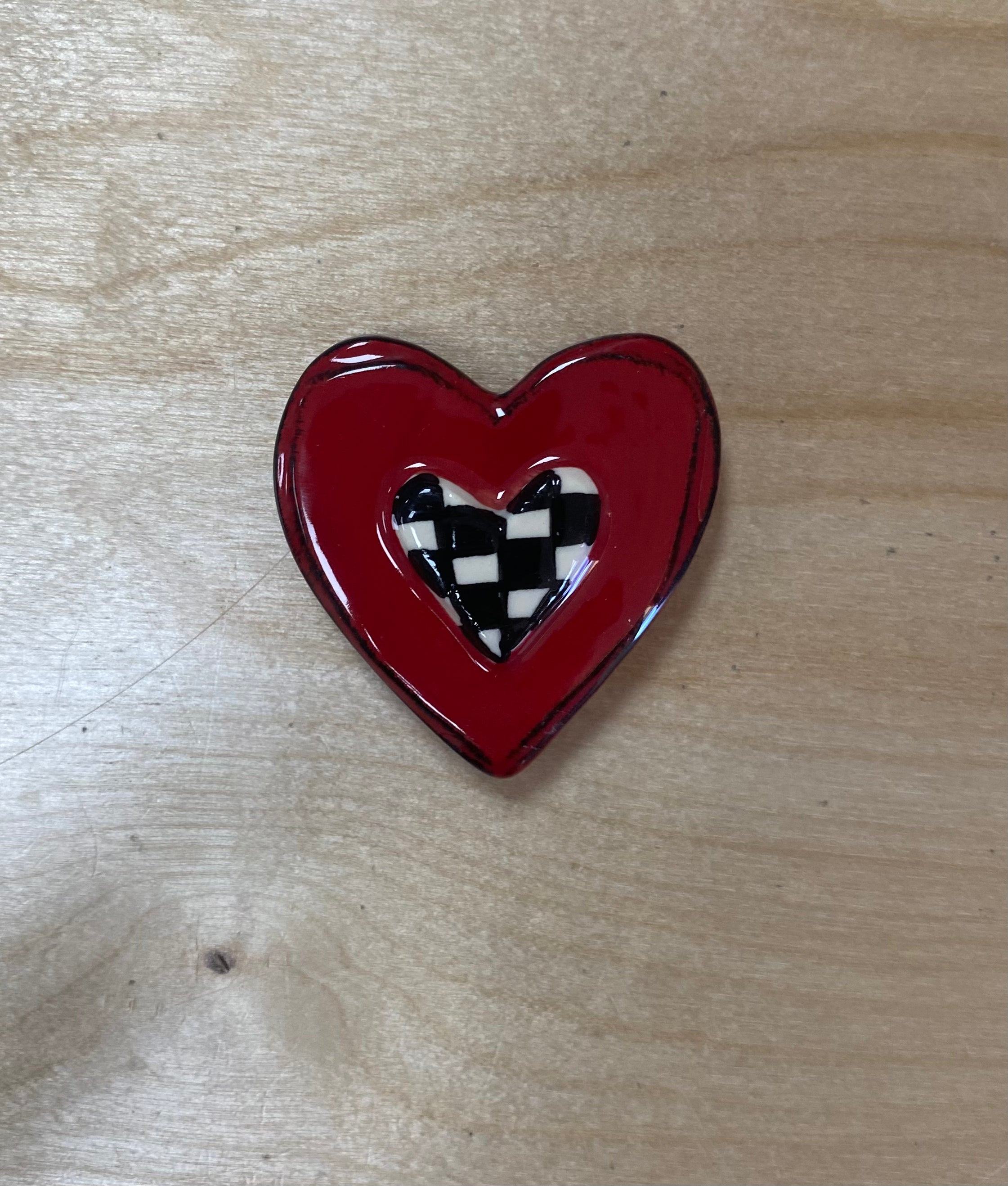 Heartful Home Ceramic Magnets - 12 Assorted