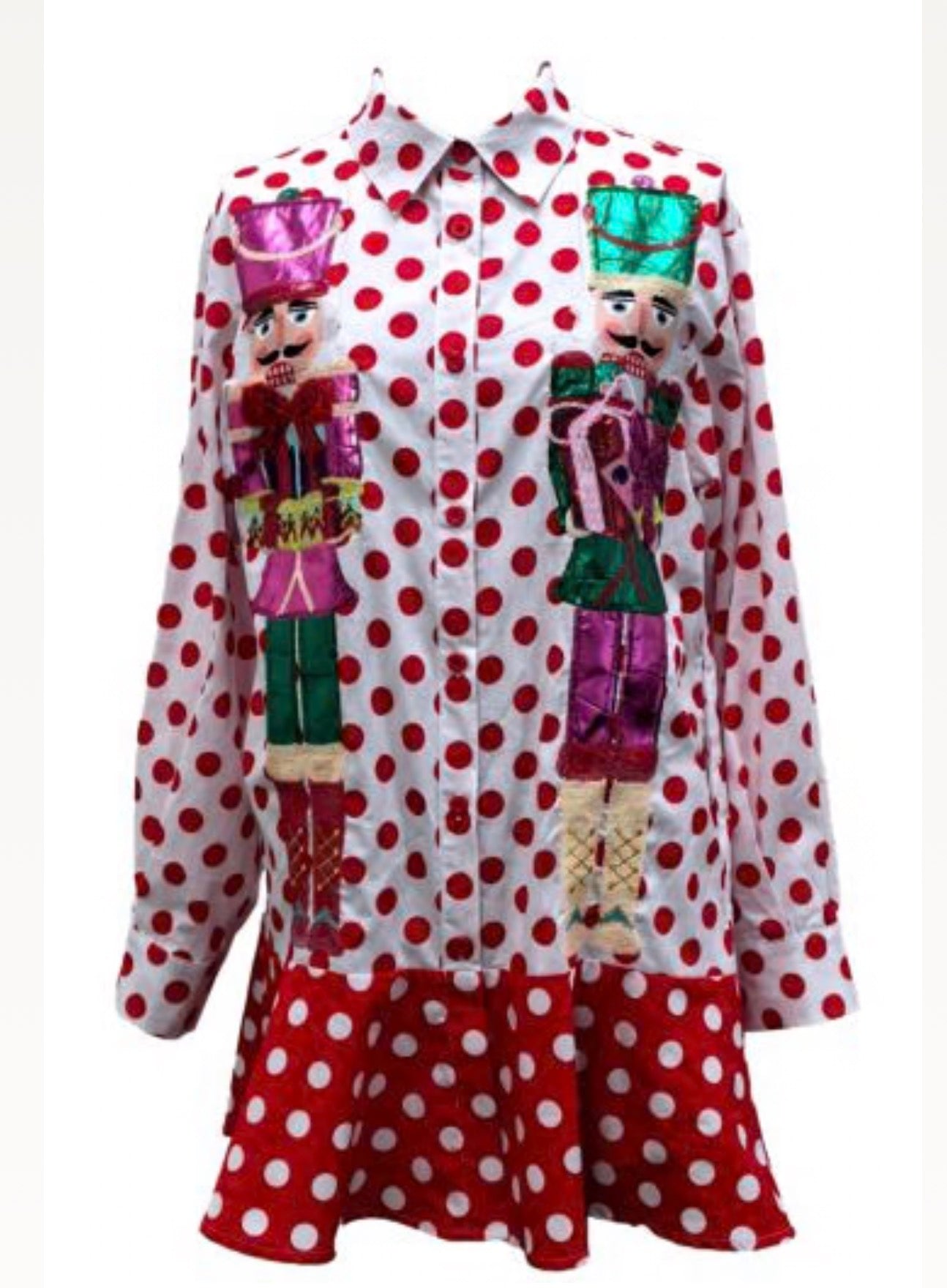 Red Polka Dot Nutcracker Dress