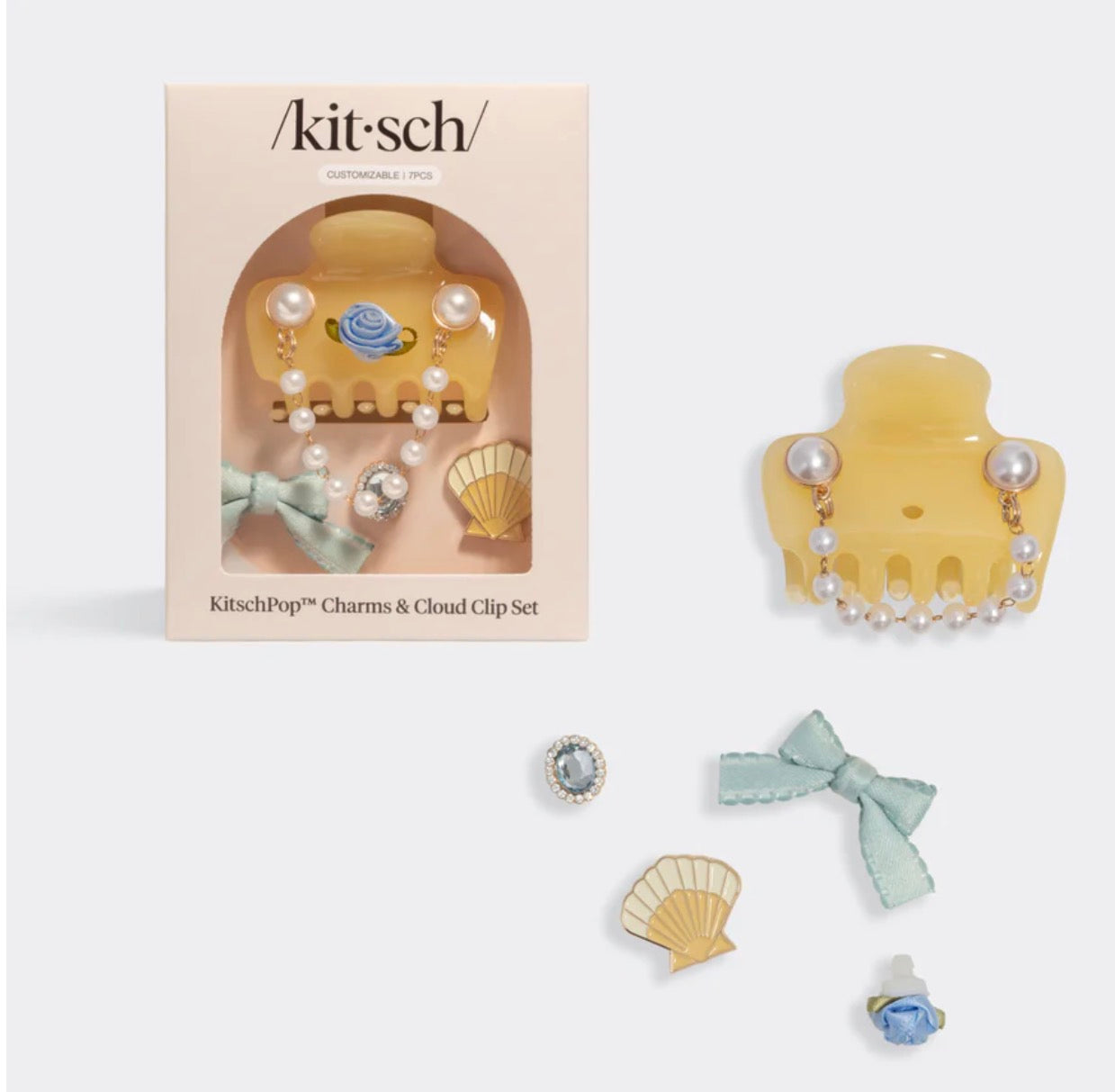 Cloud Clip & Charms Set