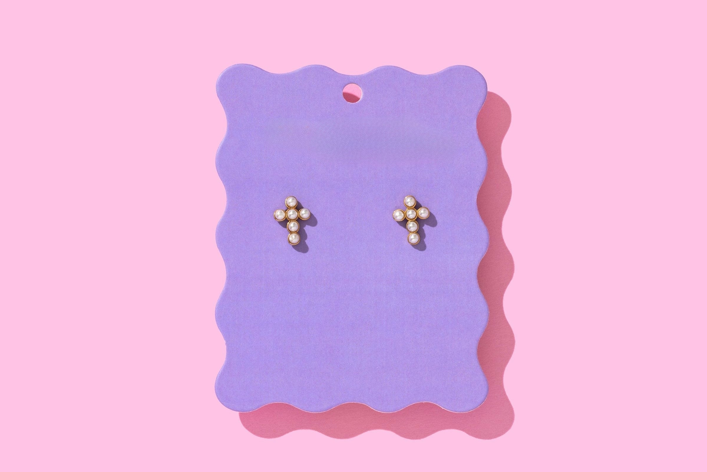 Faith Cross Earrings ( 2 Styles)