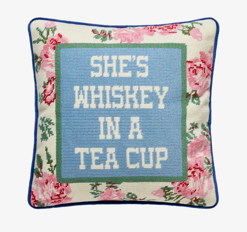 She’s Whiskey Hook Pillow