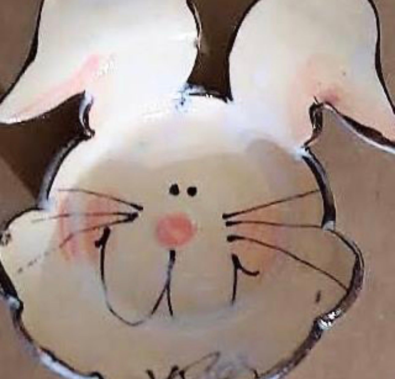 Small Bunny Face Bowl