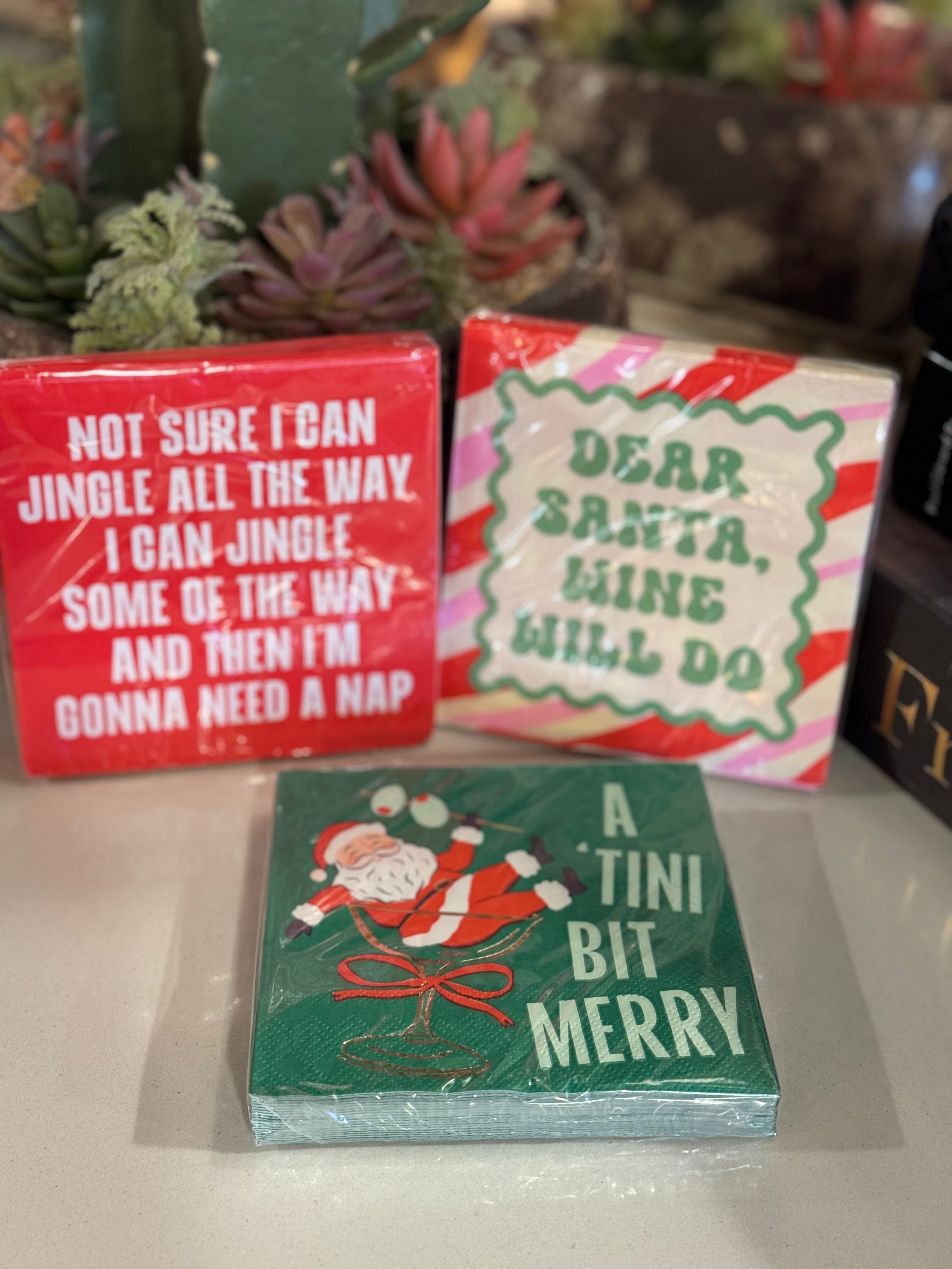 Christmas Napkins Assorted