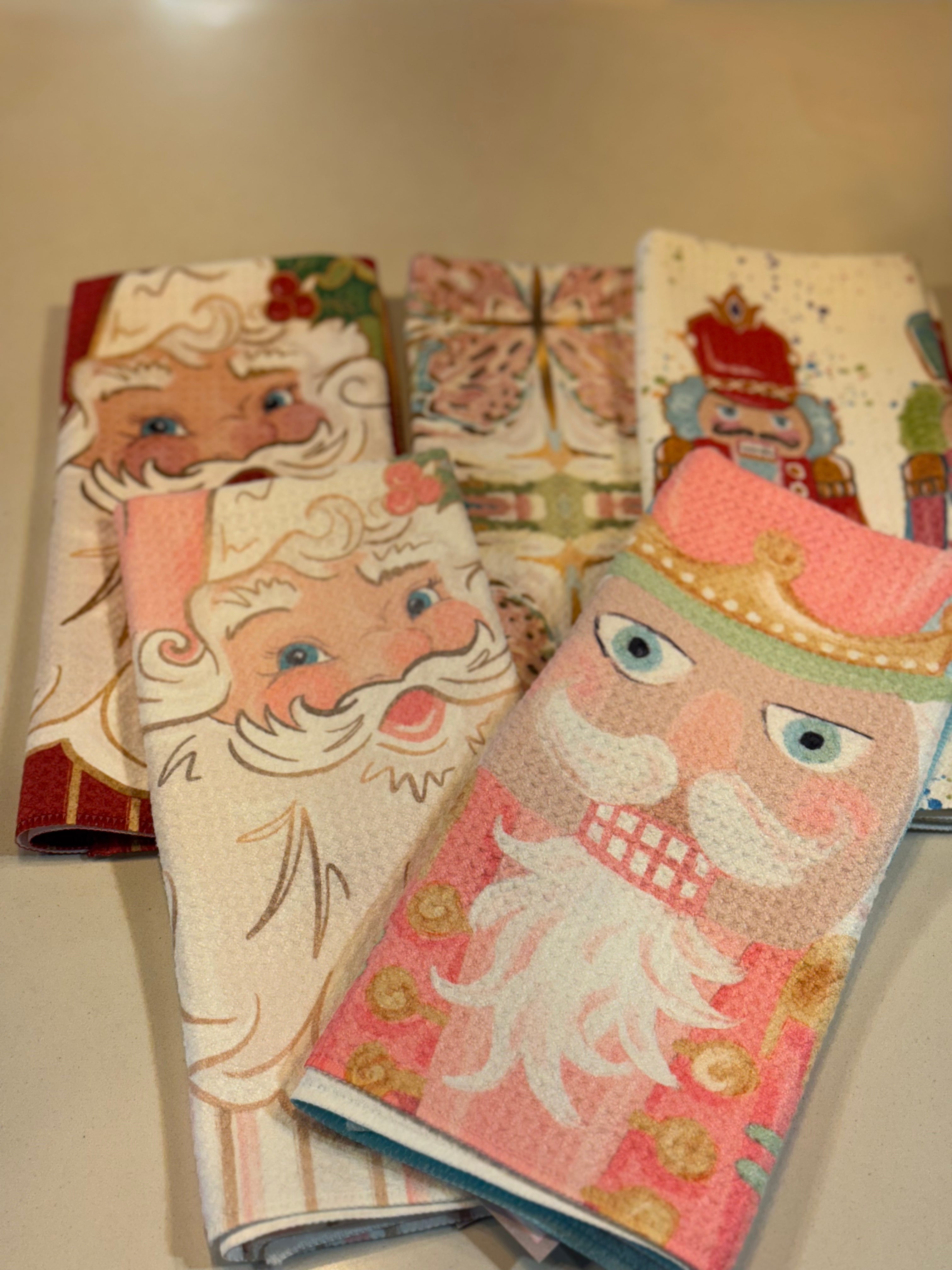 Christmas Tea Towel Assorted