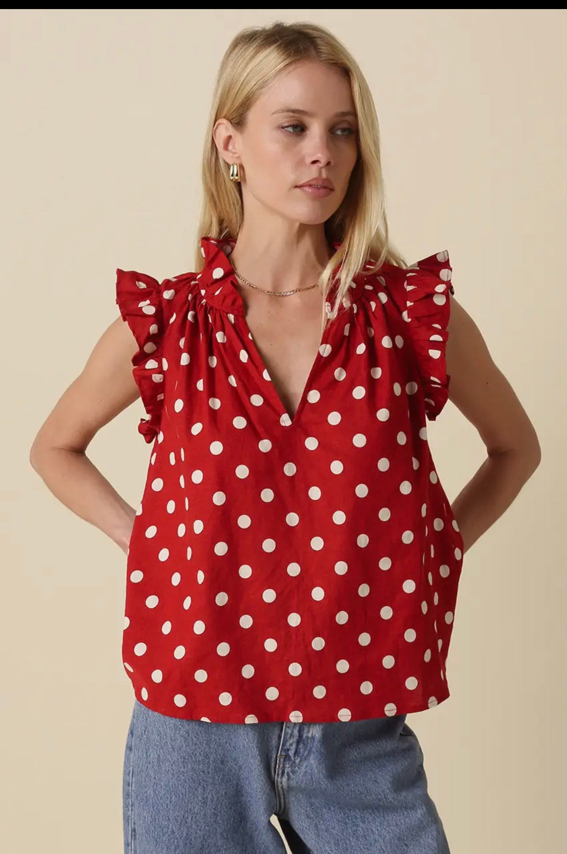 Mira Polkadot Top
