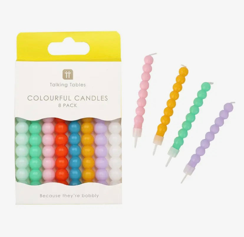 Bobble Birthday Candles