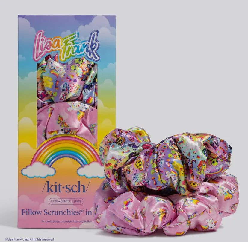 Lisa Frank Pillow Scrunchies