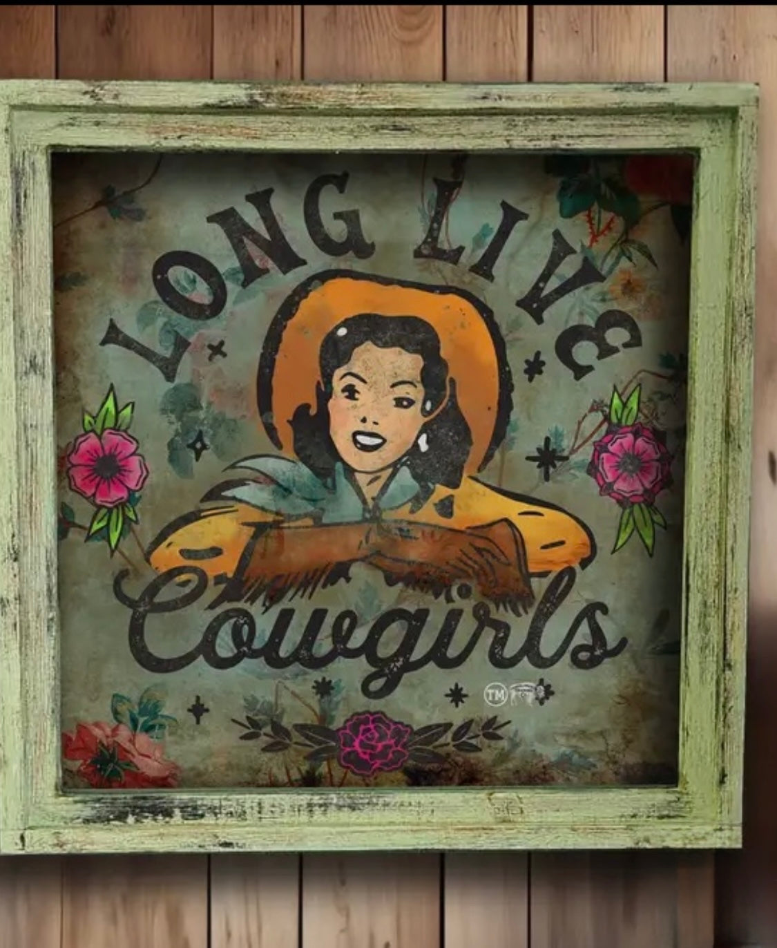 Long Live Cowgirl 24” Artwork