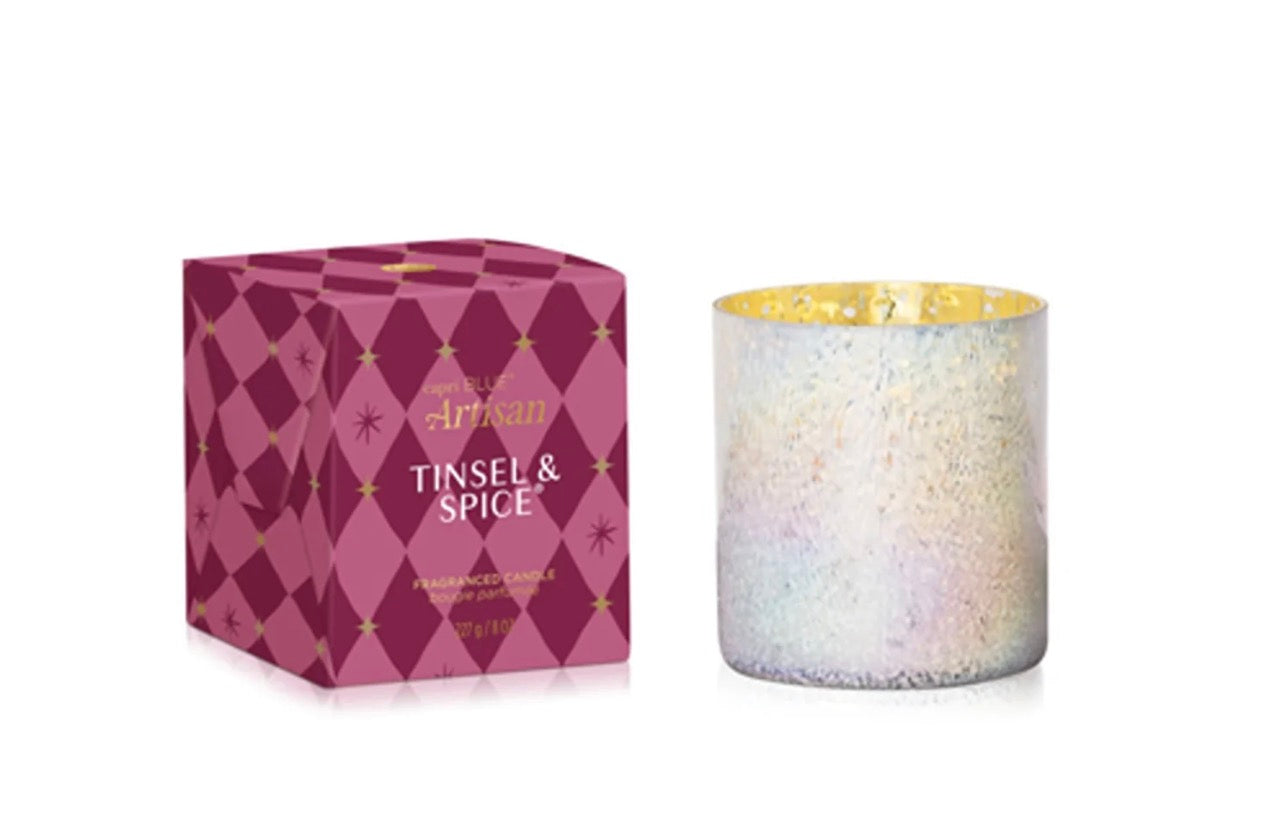Tinsel Candle