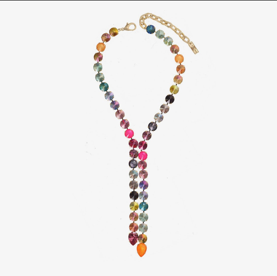Split l Watermelon Necklace