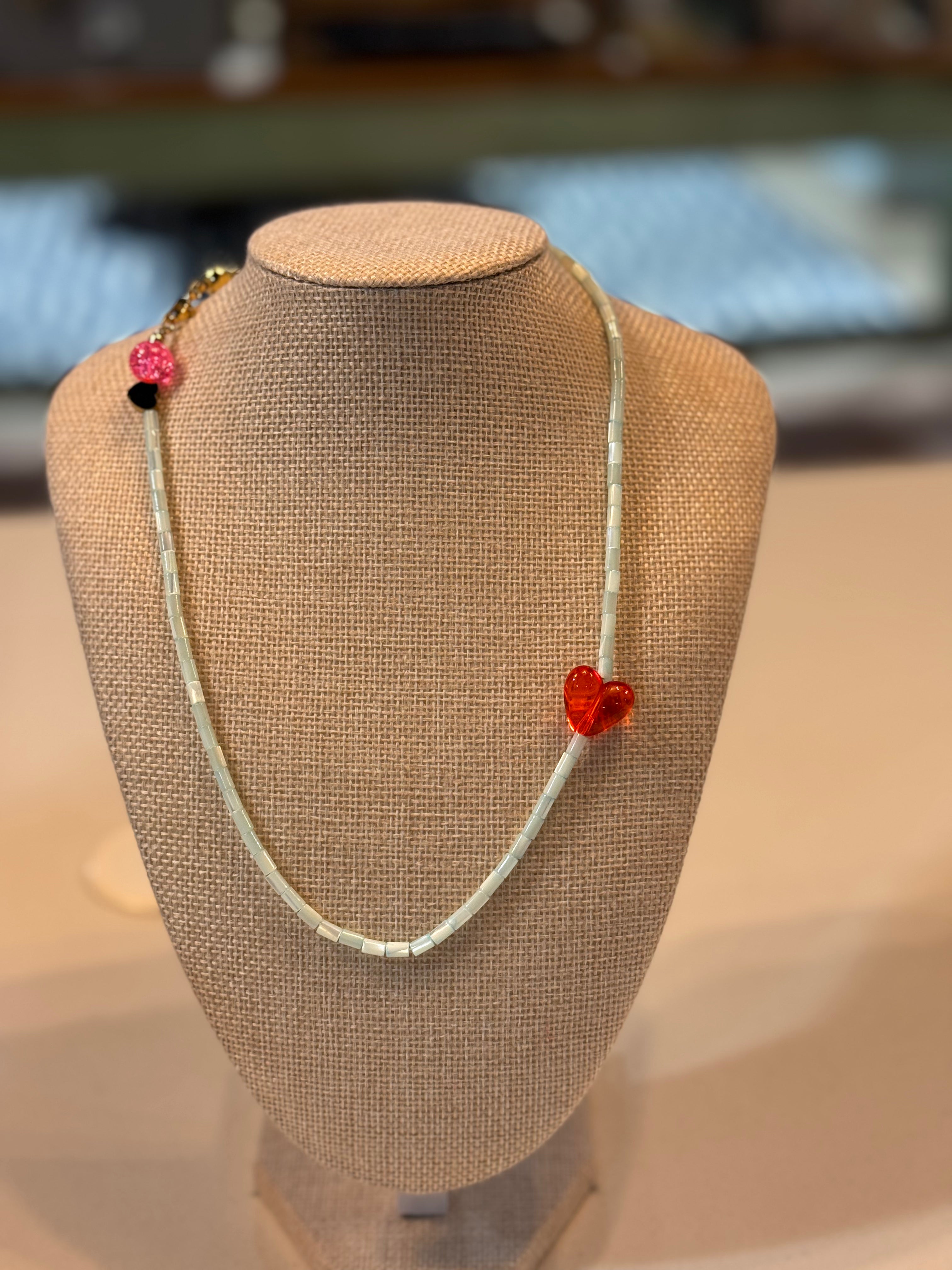 Amanda Heart Necklace