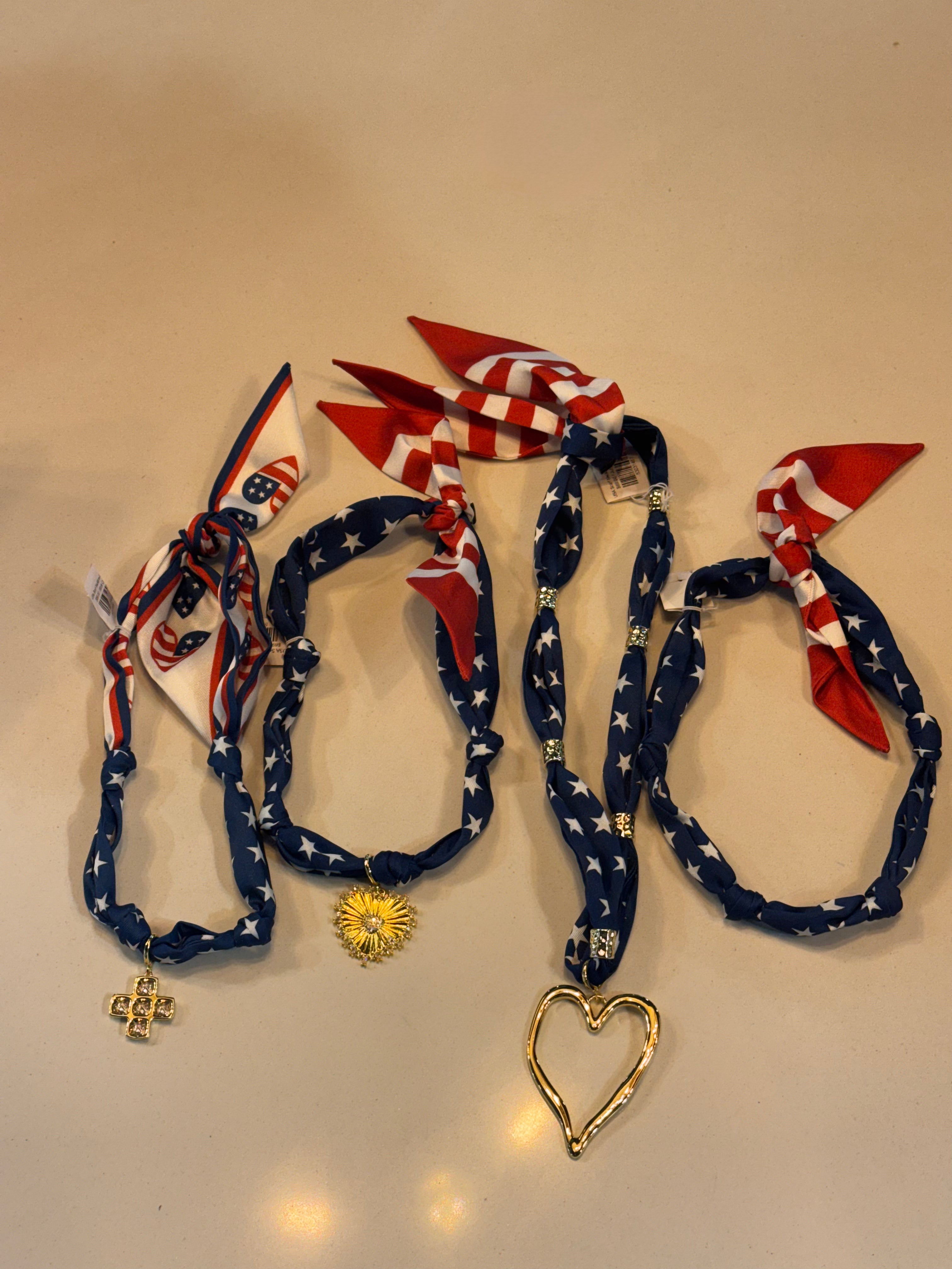 USA Scarf or Necklace-Assorted