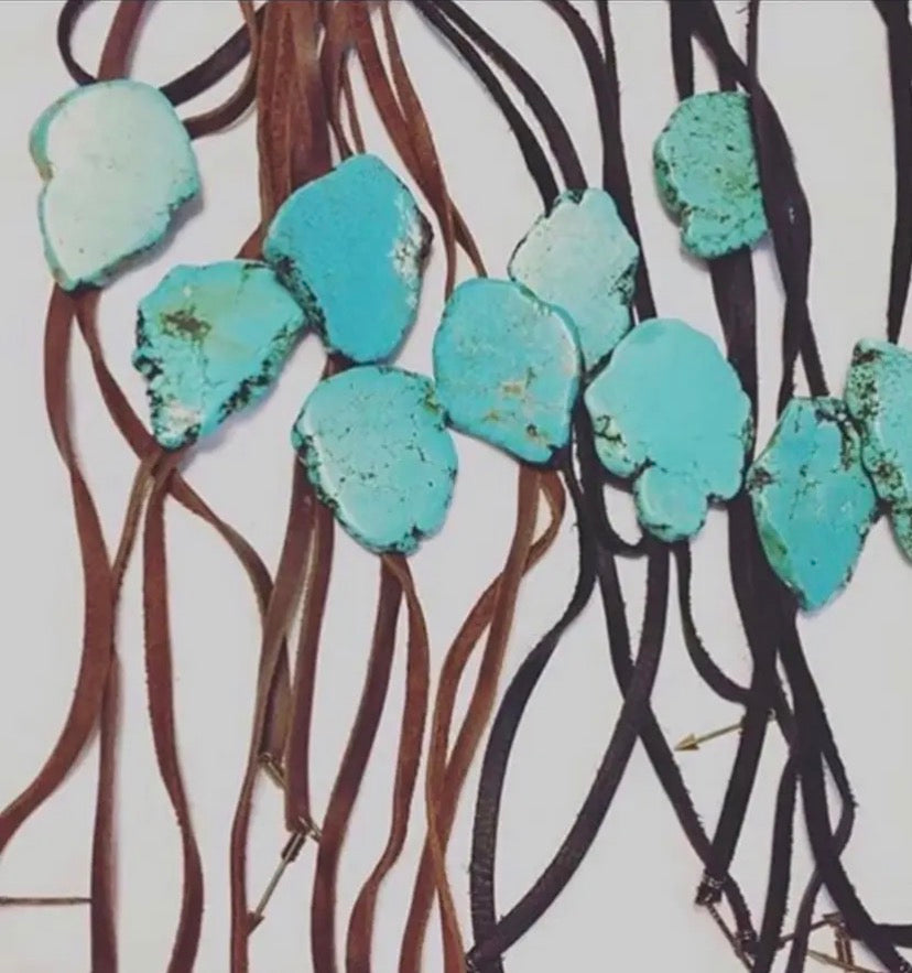 Turquoise Slab Bolo ( 2 Colors )