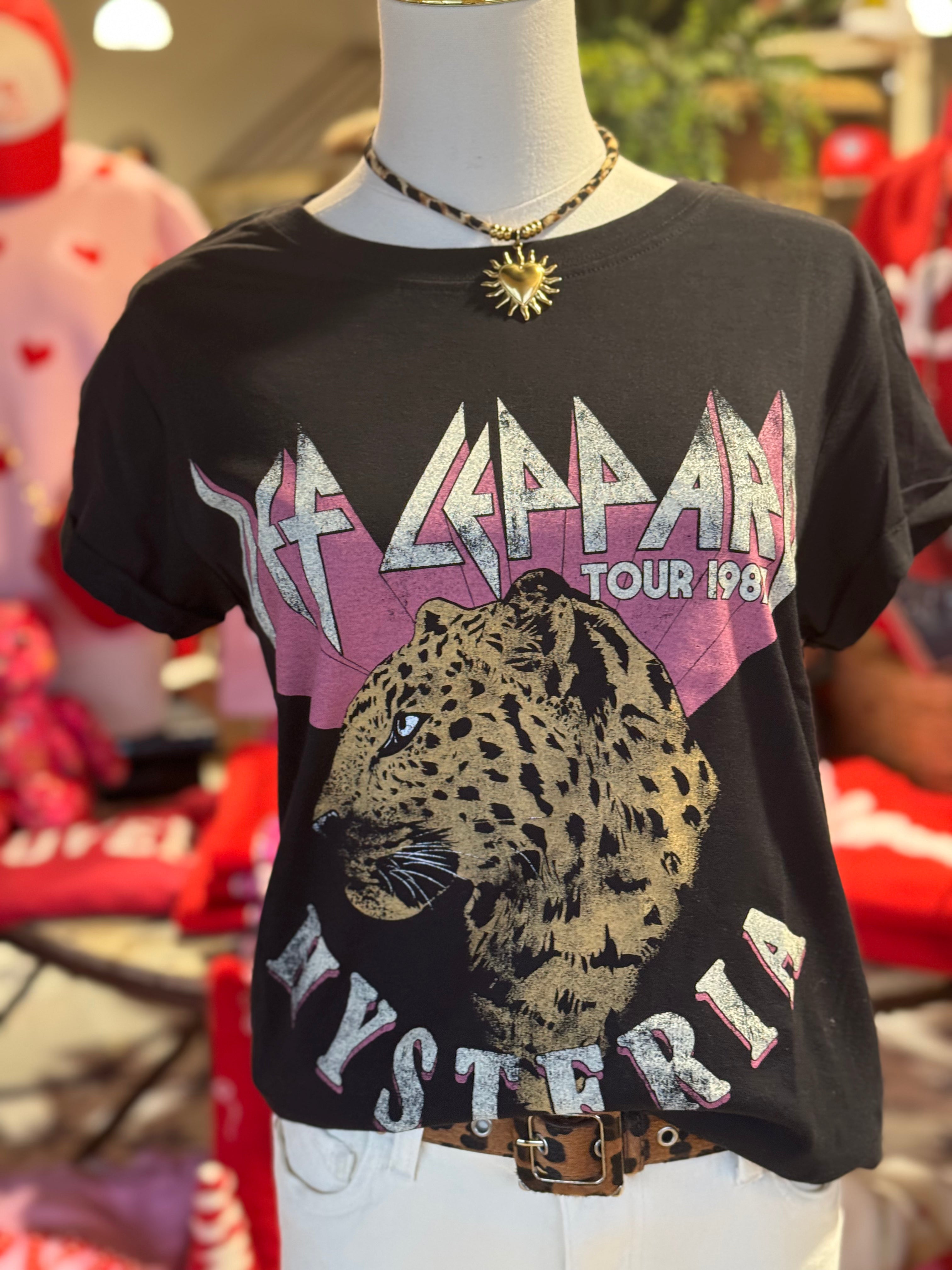 Def Leppard Hysteria Tee