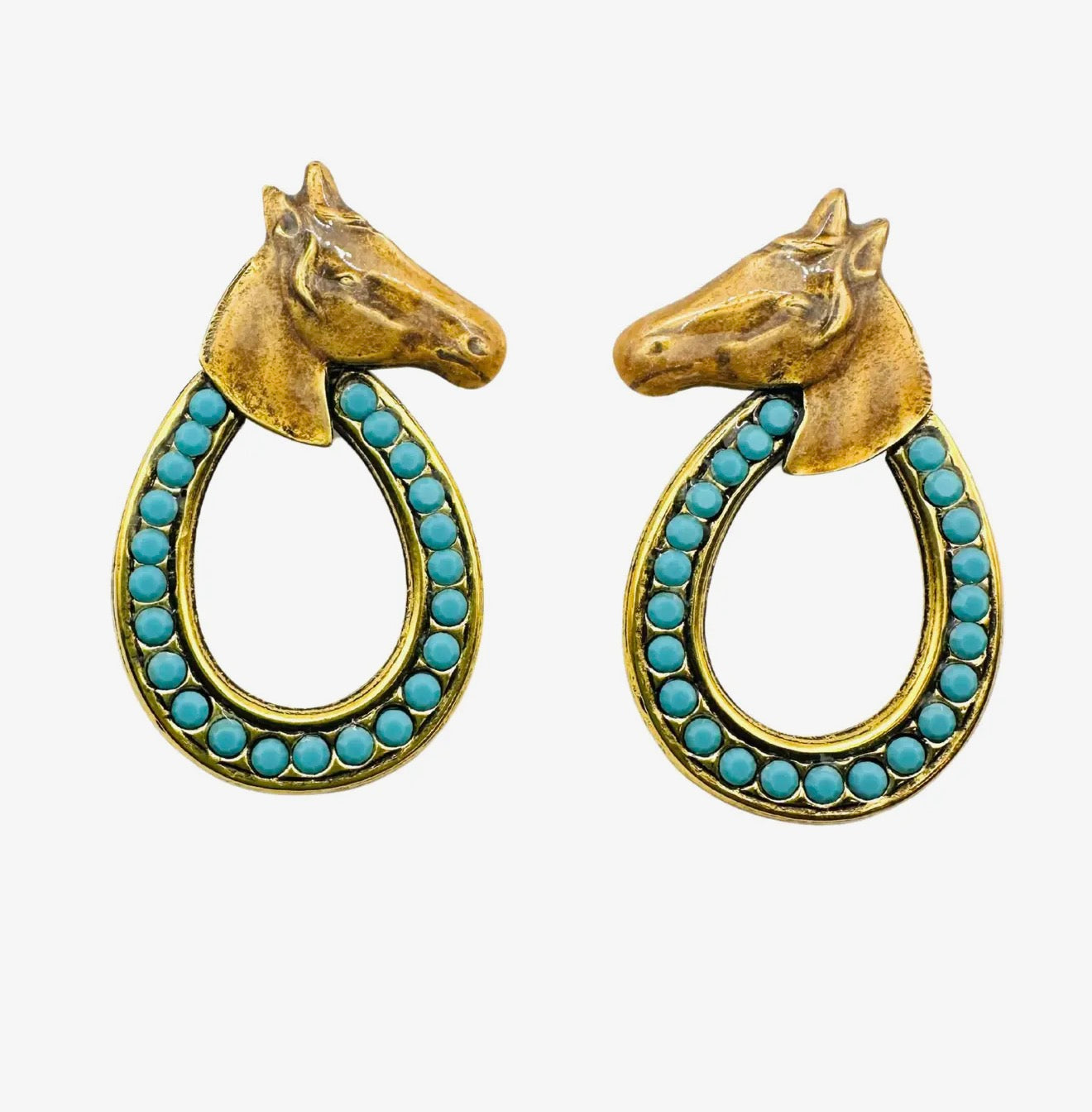 Horse Shoe Earrings